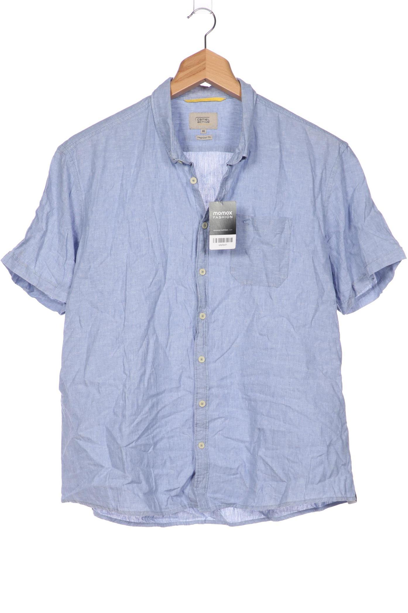 

camel active Herren Hemd, blau, Gr. 56