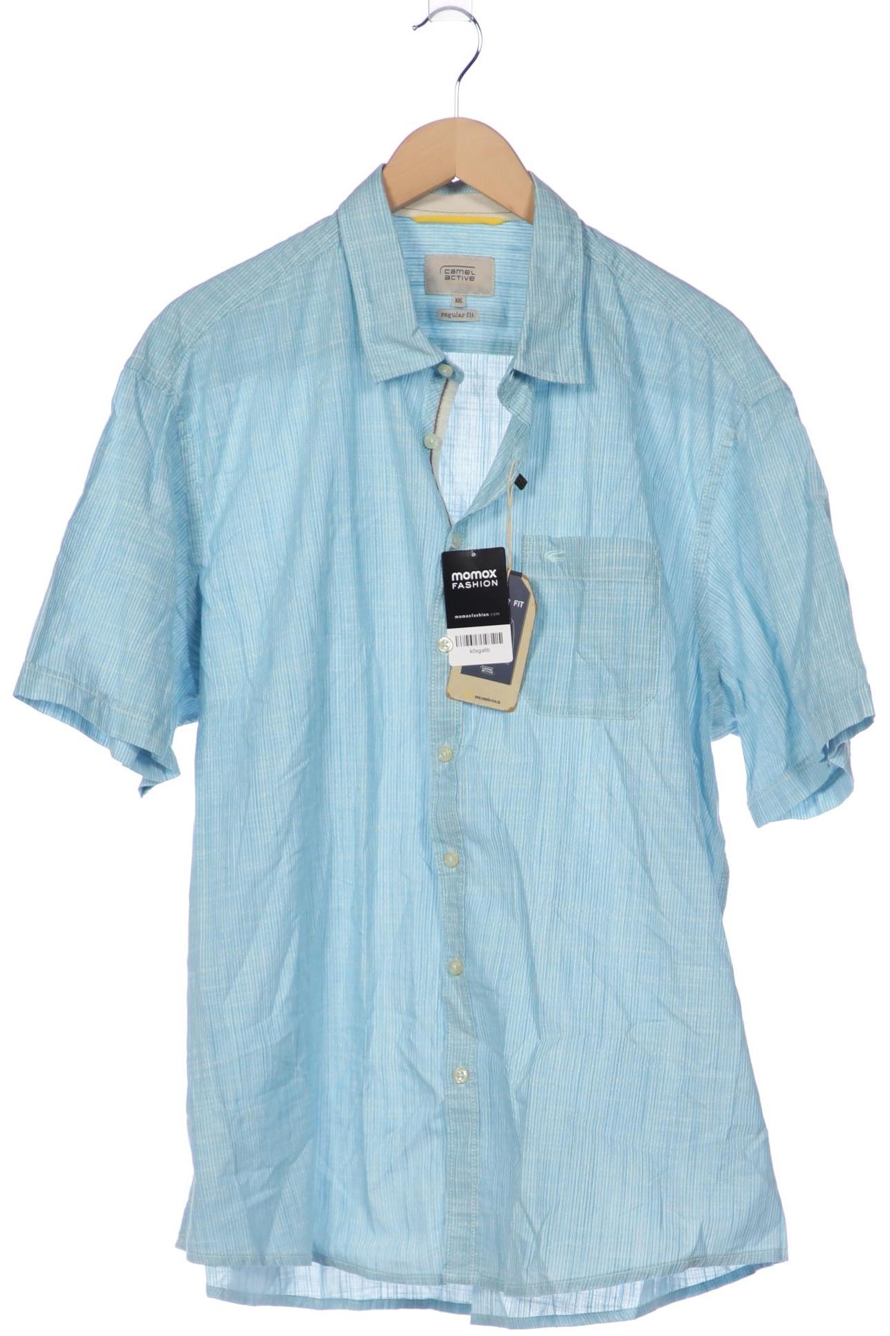 

camel active Herren Hemd, blau, Gr. 56