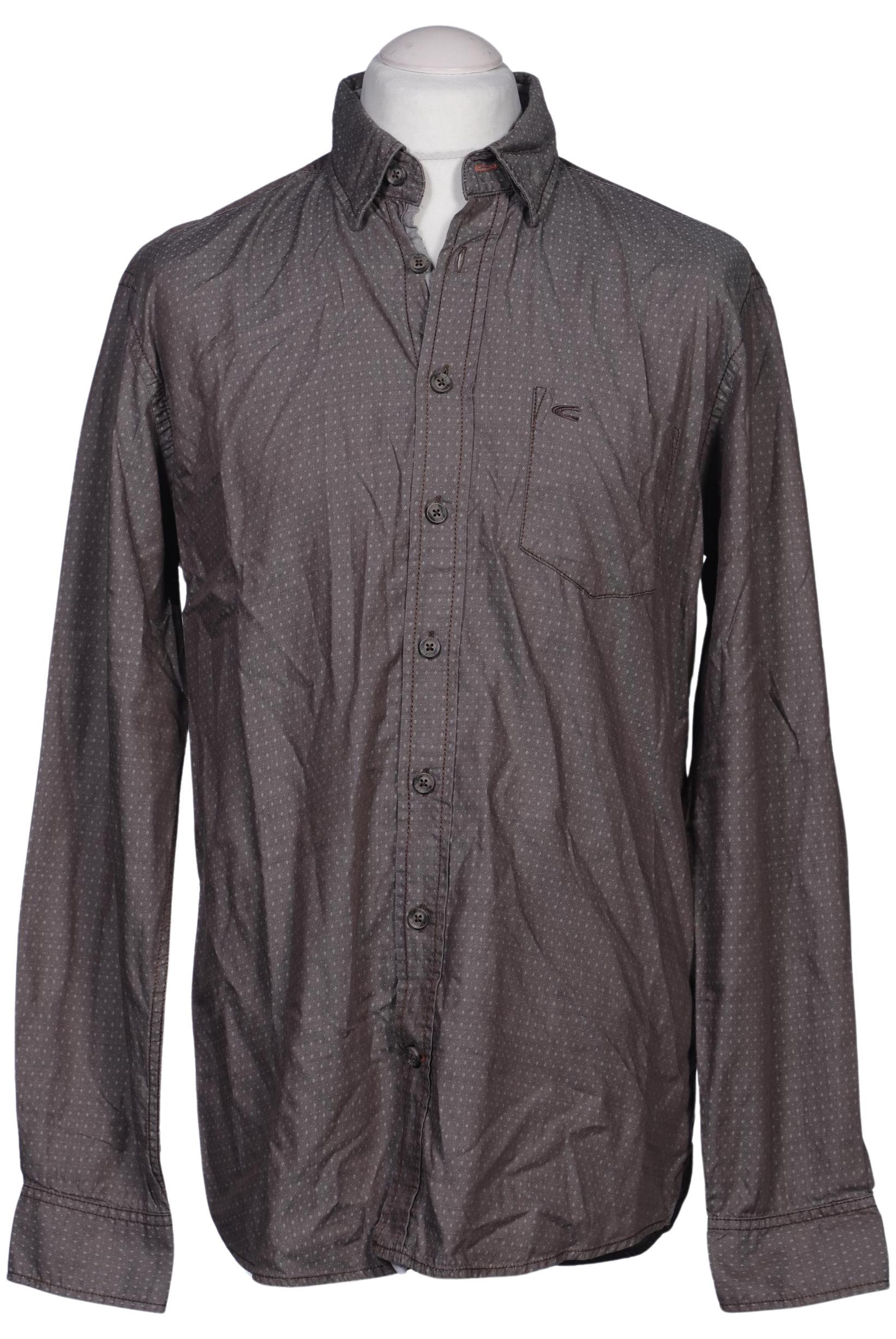 

camel active Herren Hemd, braun, Gr. 48