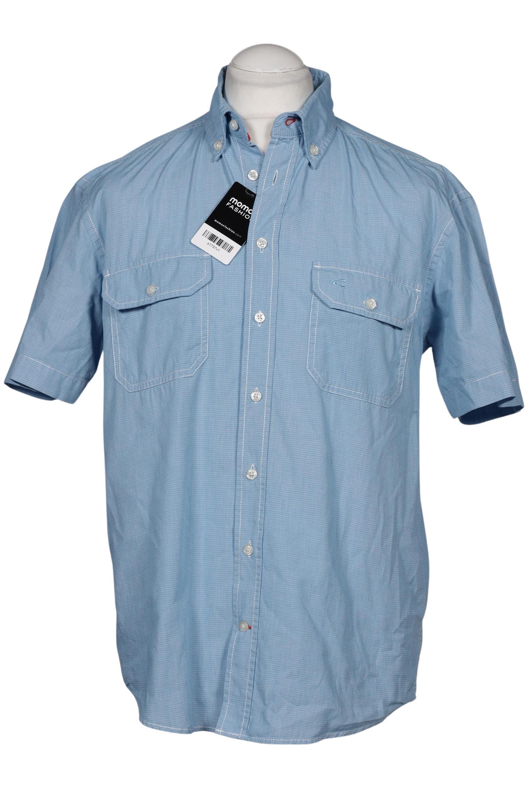 

camel active Herren Hemd, hellblau, Gr. 48