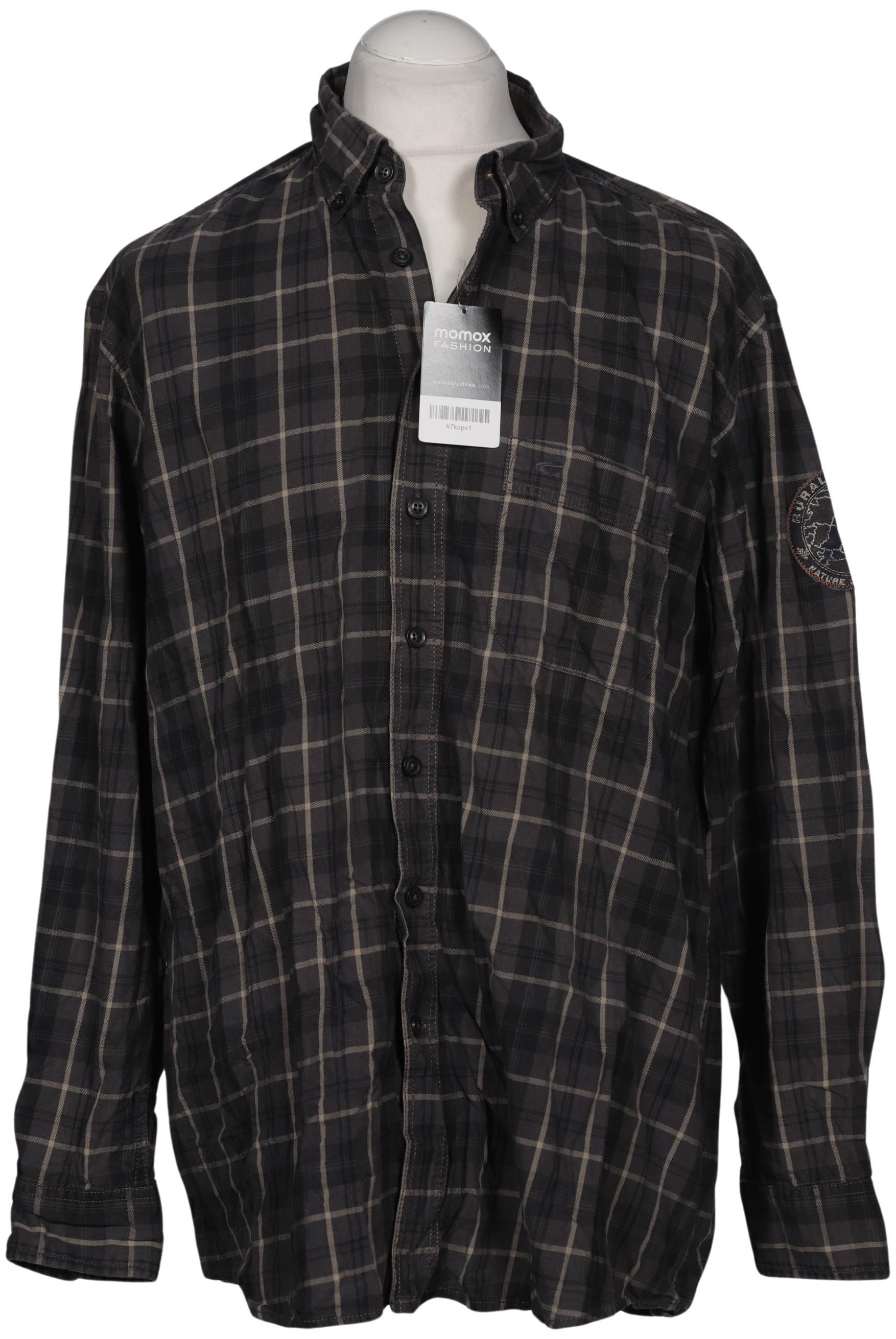 

camel active Herren Hemd, grau, Gr. 54