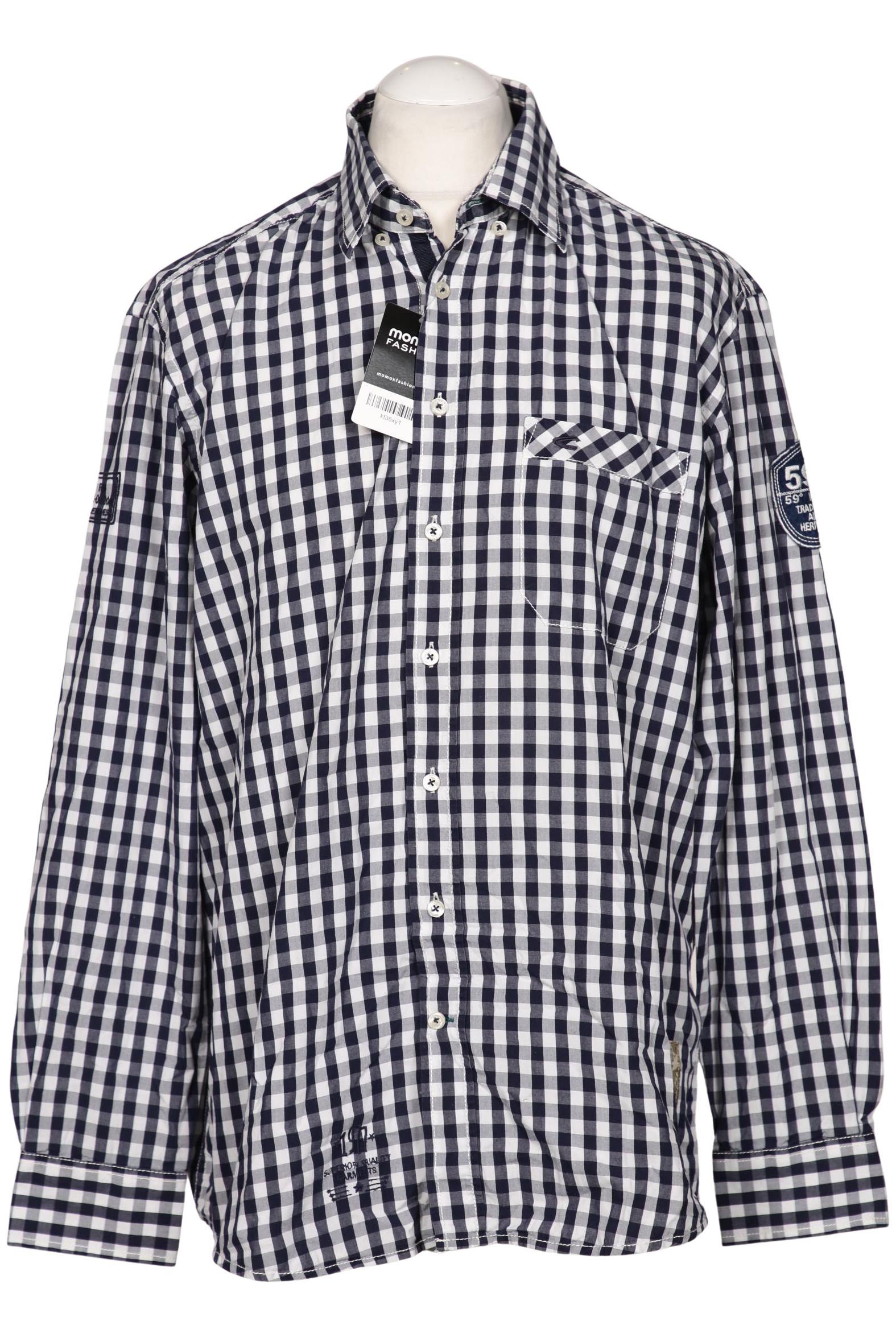 

camel active Herren Hemd, mehrfarbig, Gr. 52