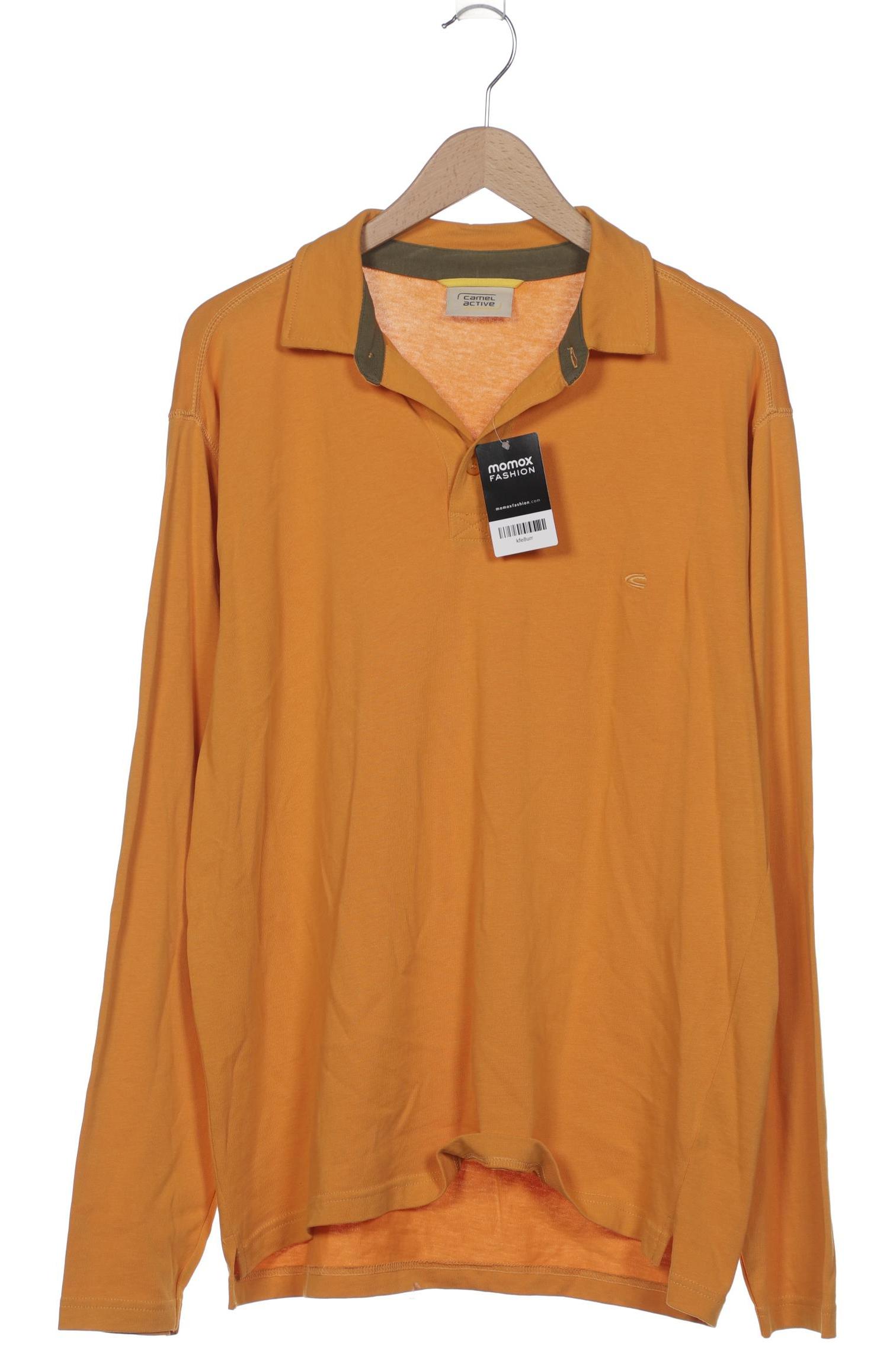 

camel active Herren Poloshirt, orange, Gr. 54