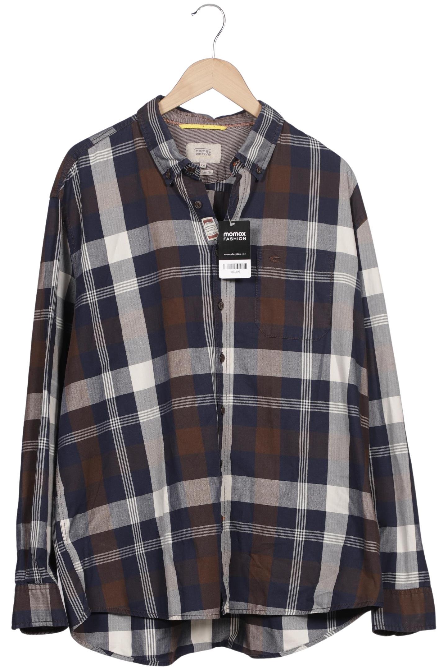 

camel active Herren Hemd, blau, Gr. 56