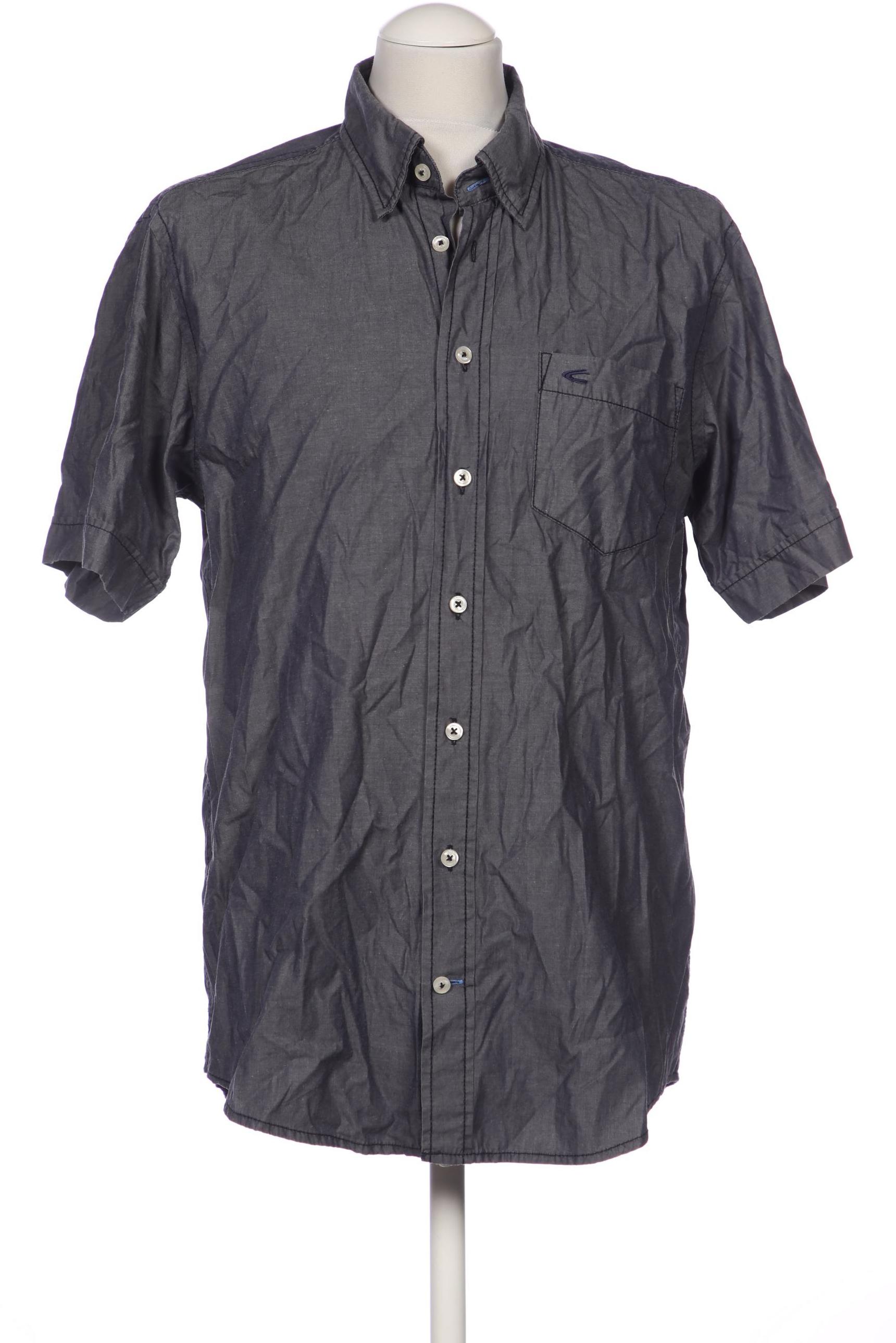 

camel active Herren Hemd, grau, Gr. 48