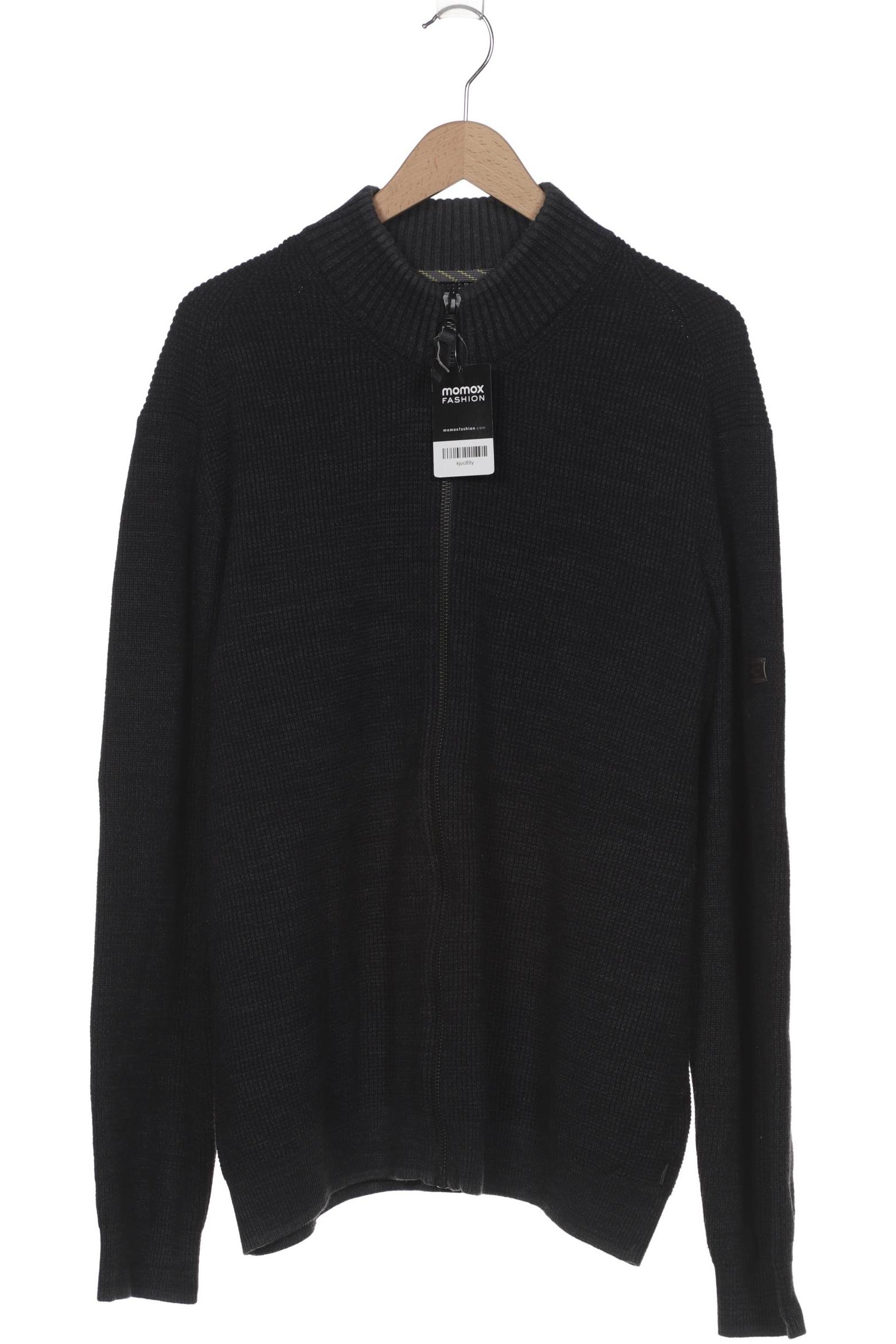 

camel active Herren Strickjacke, grau, Gr. 58