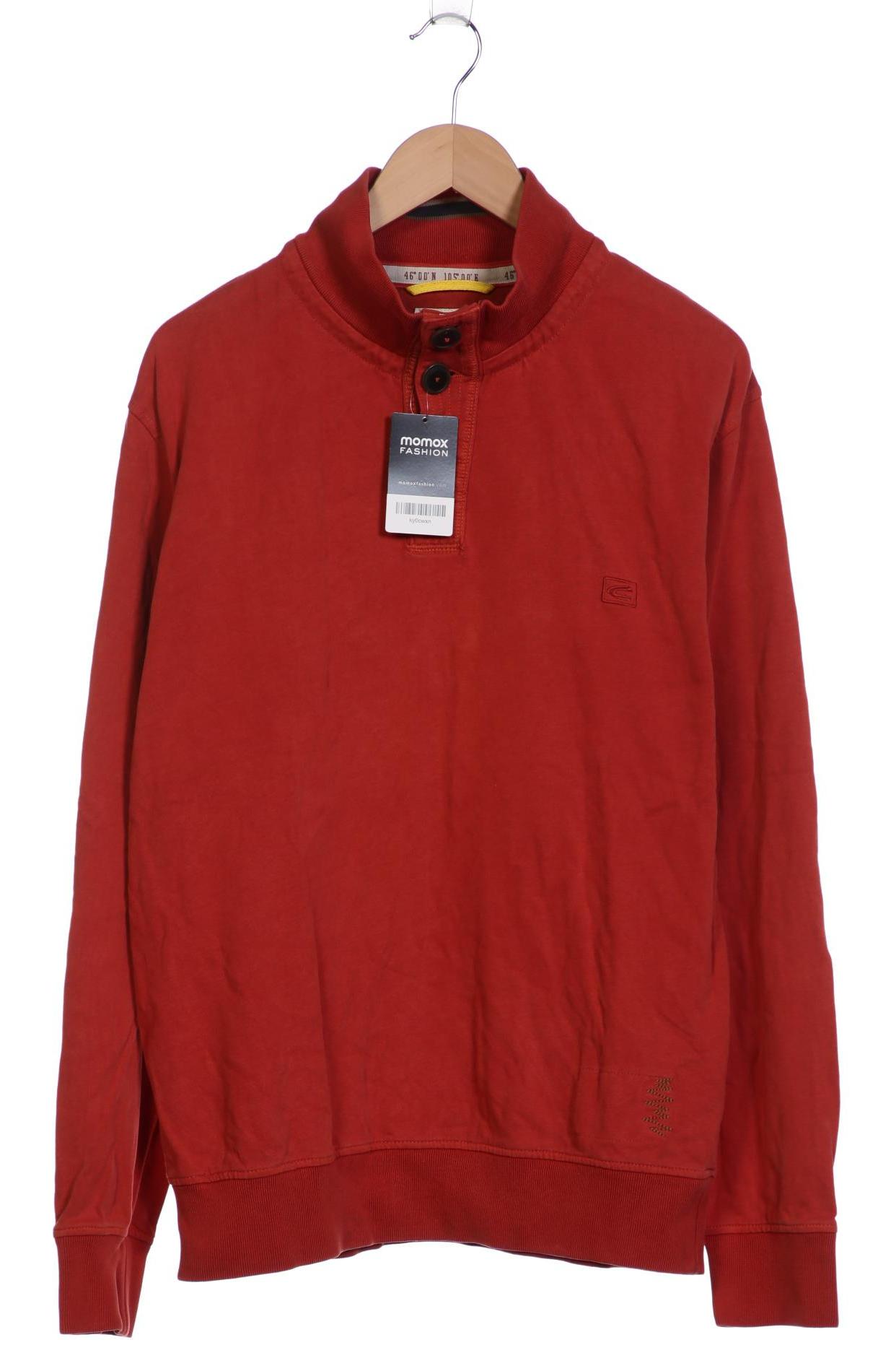 

camel active Herren Sweatshirt, rot, Gr. 54