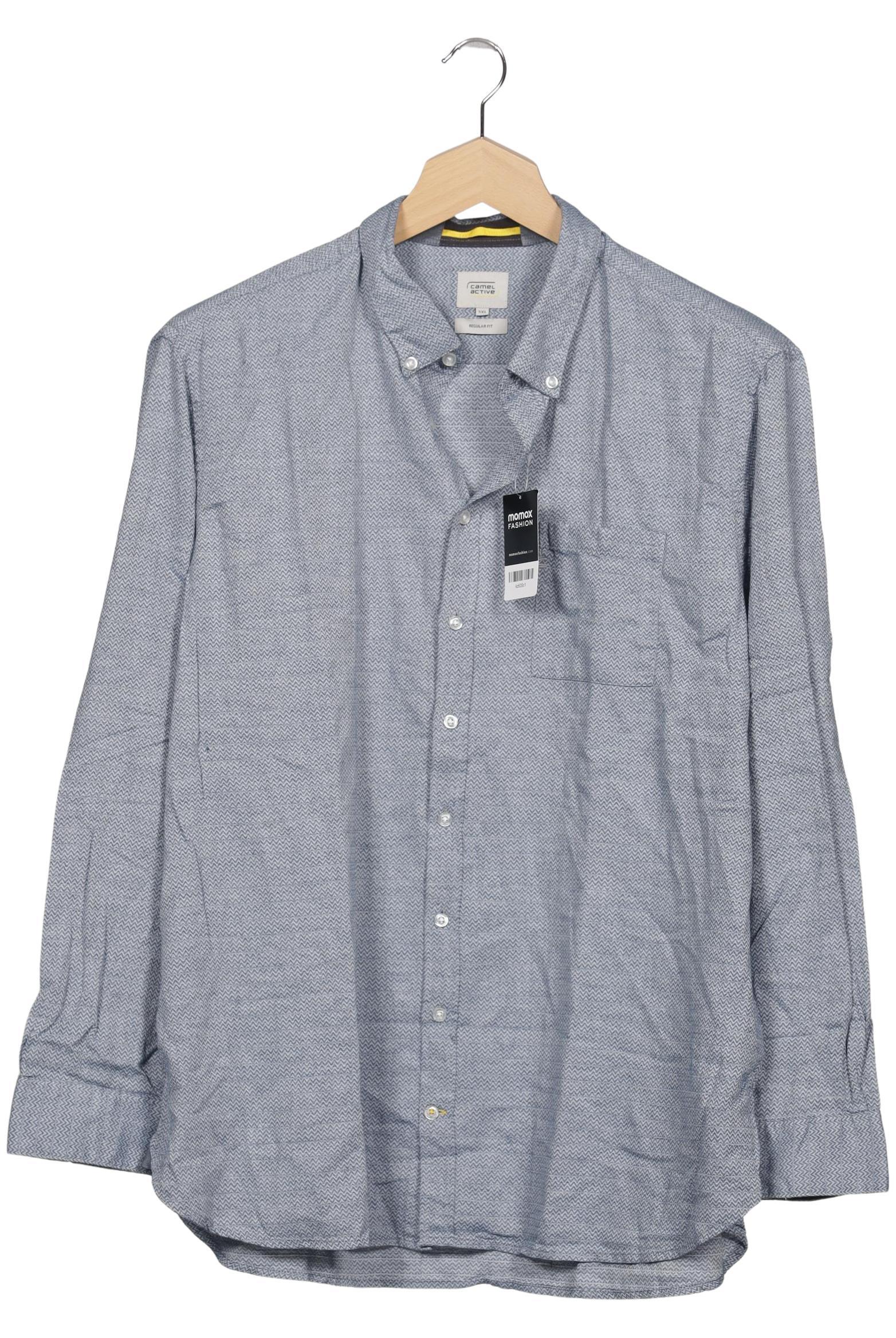 

camel active Herren Hemd, hellblau, Gr. 58