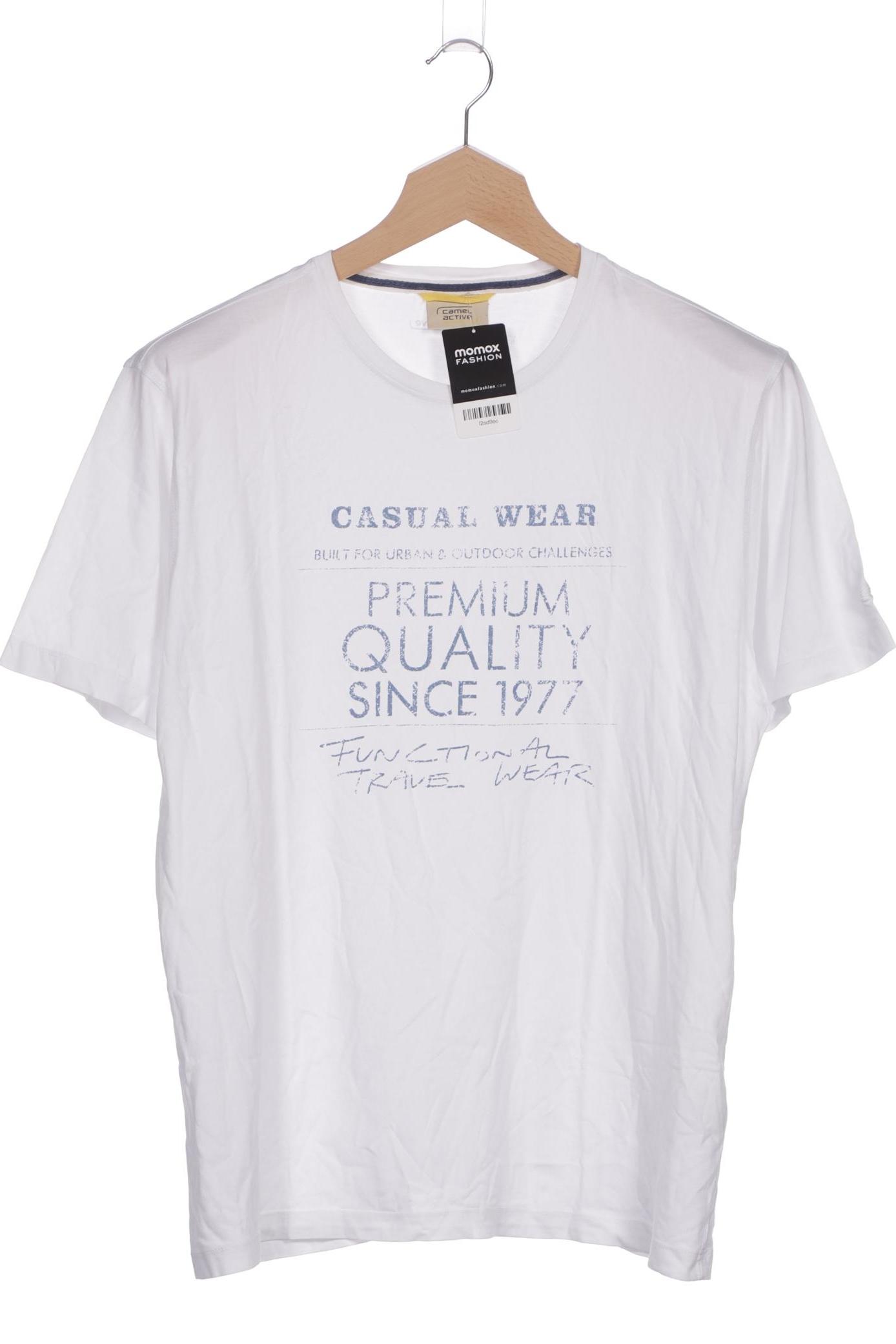

camel active Herren T-Shirt, weiß, Gr. 56