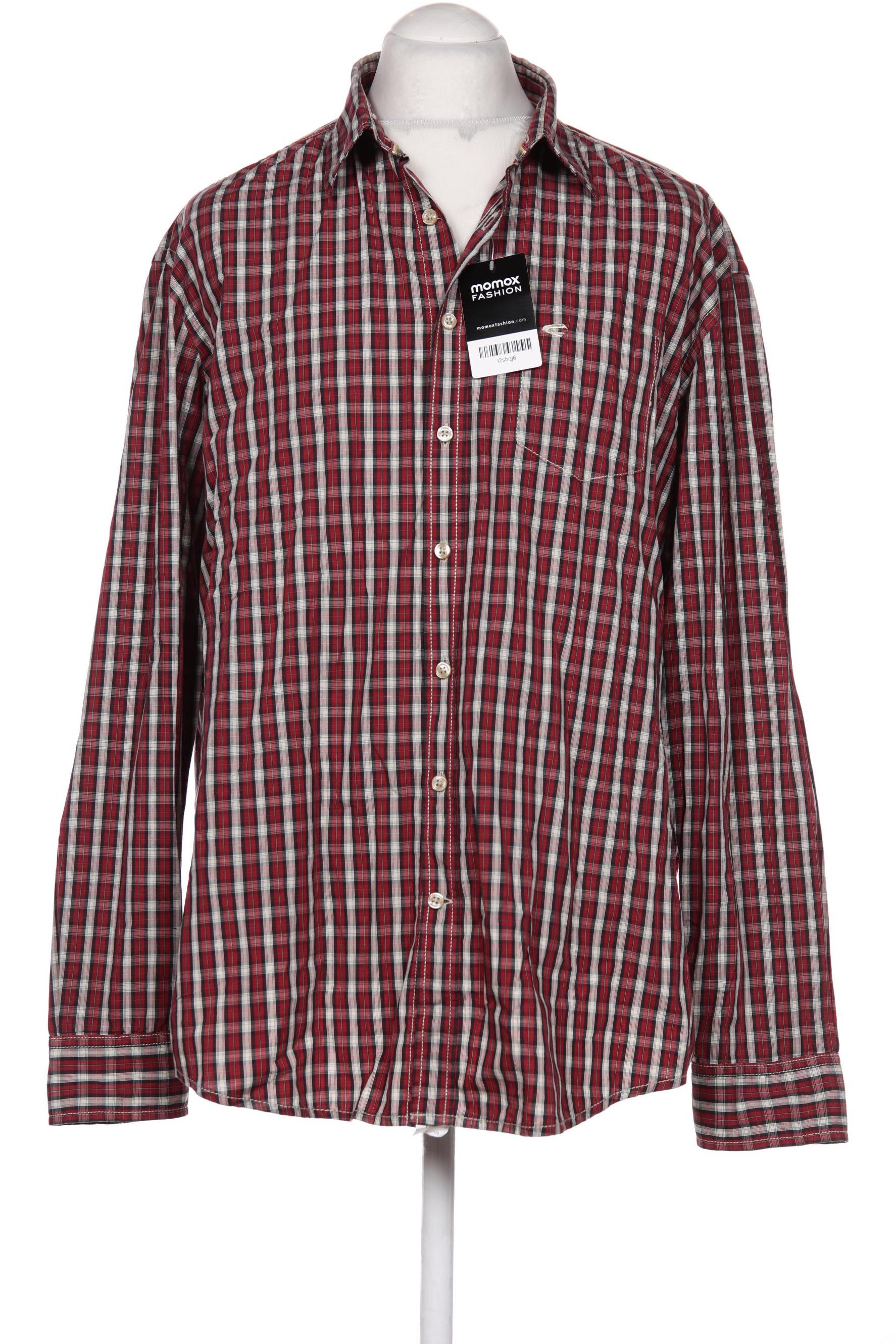 

camel active Herren Hemd, bordeaux, Gr. 54