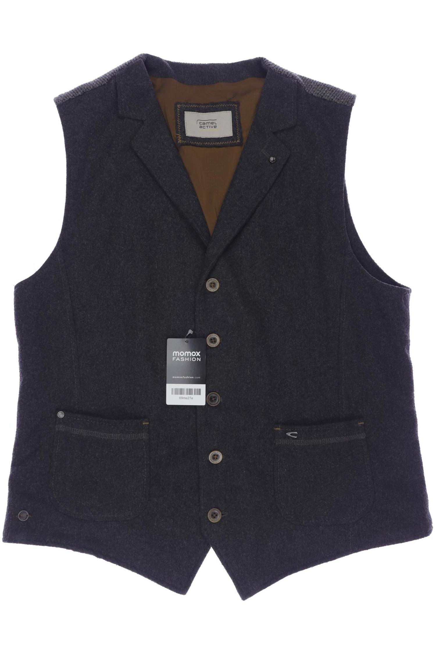 

camel active Herren Weste, grau, Gr. 52