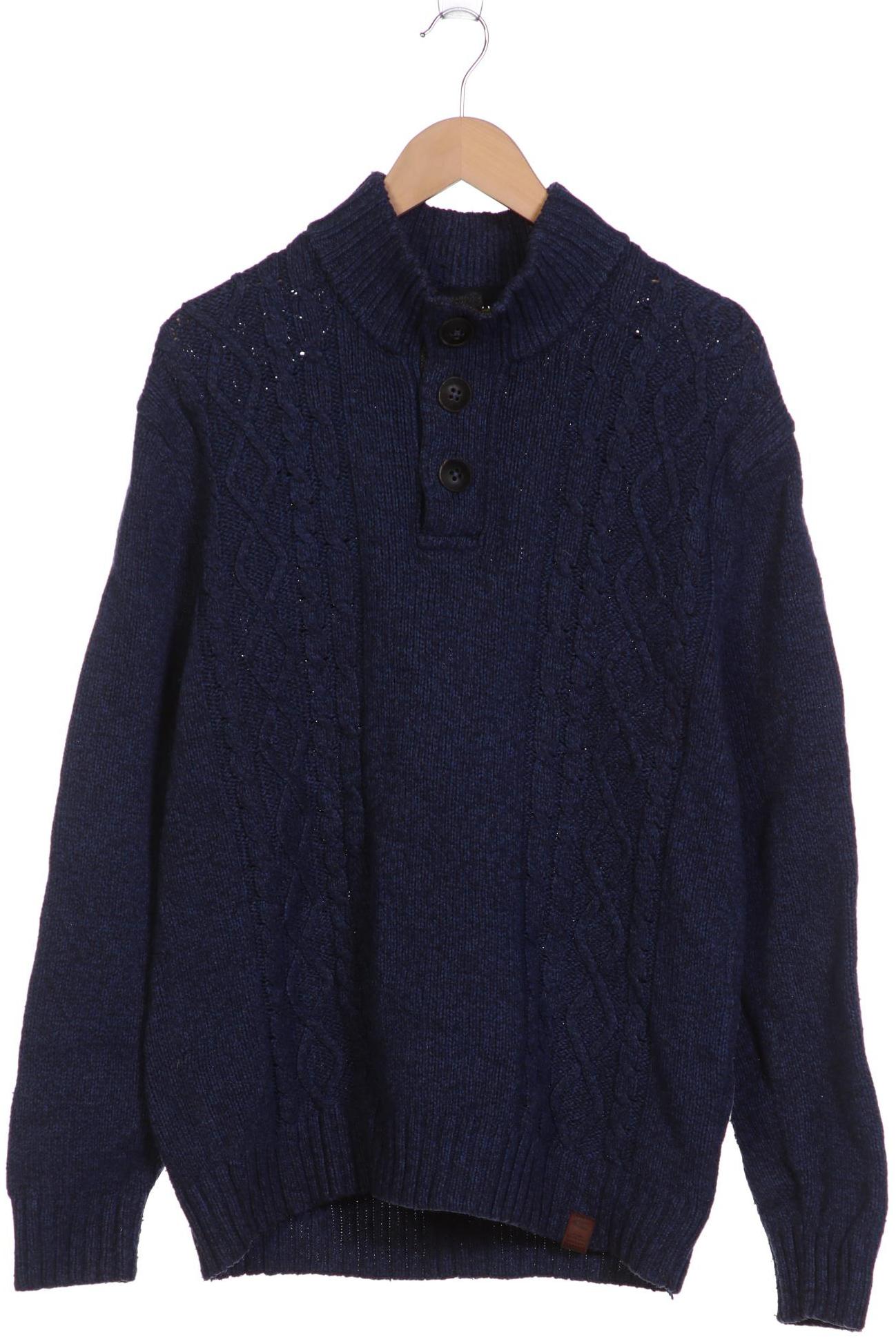

camel active Herren Pullover, blau, Gr. 56