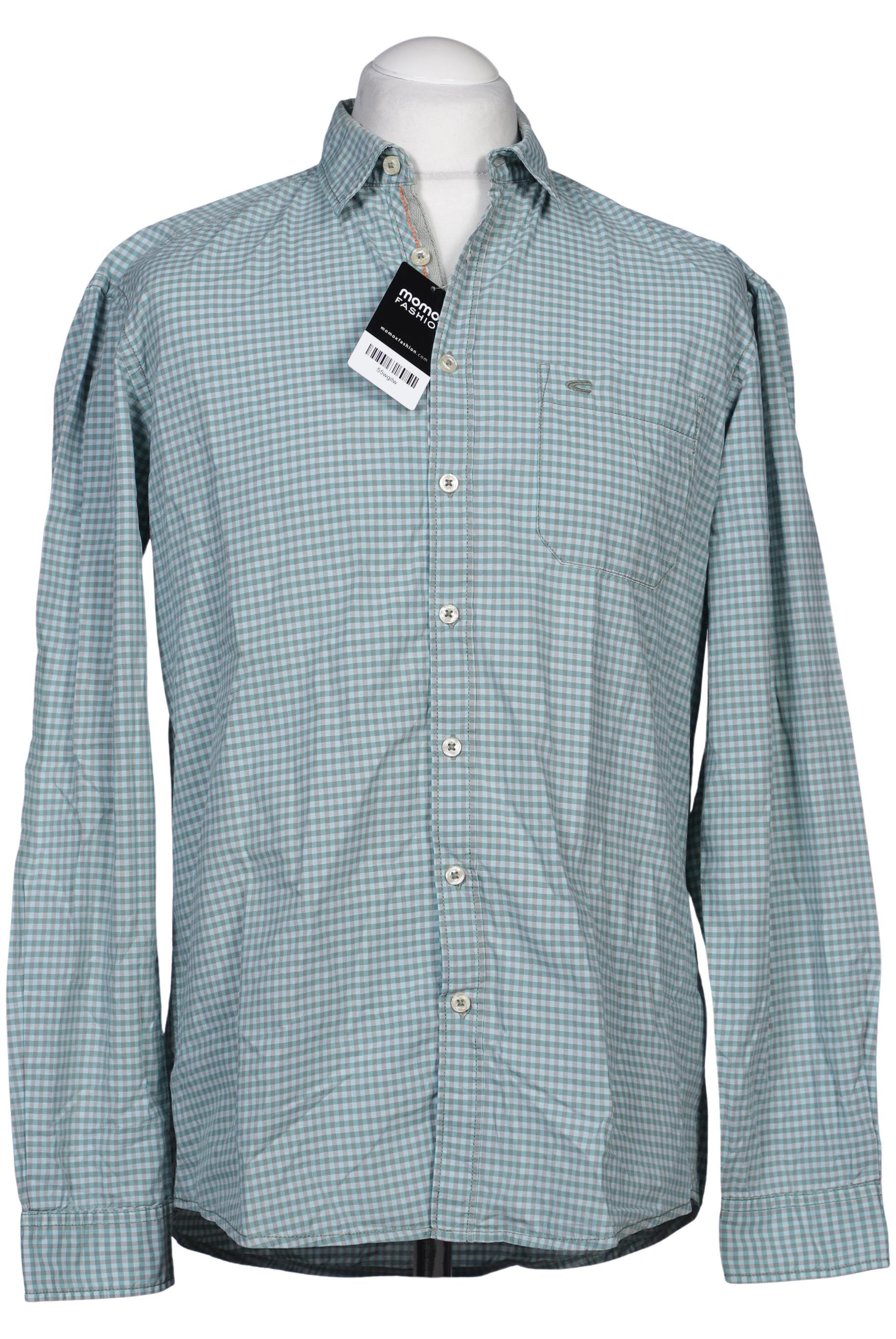 

camel active Herren Hemd, türkis, Gr. 48