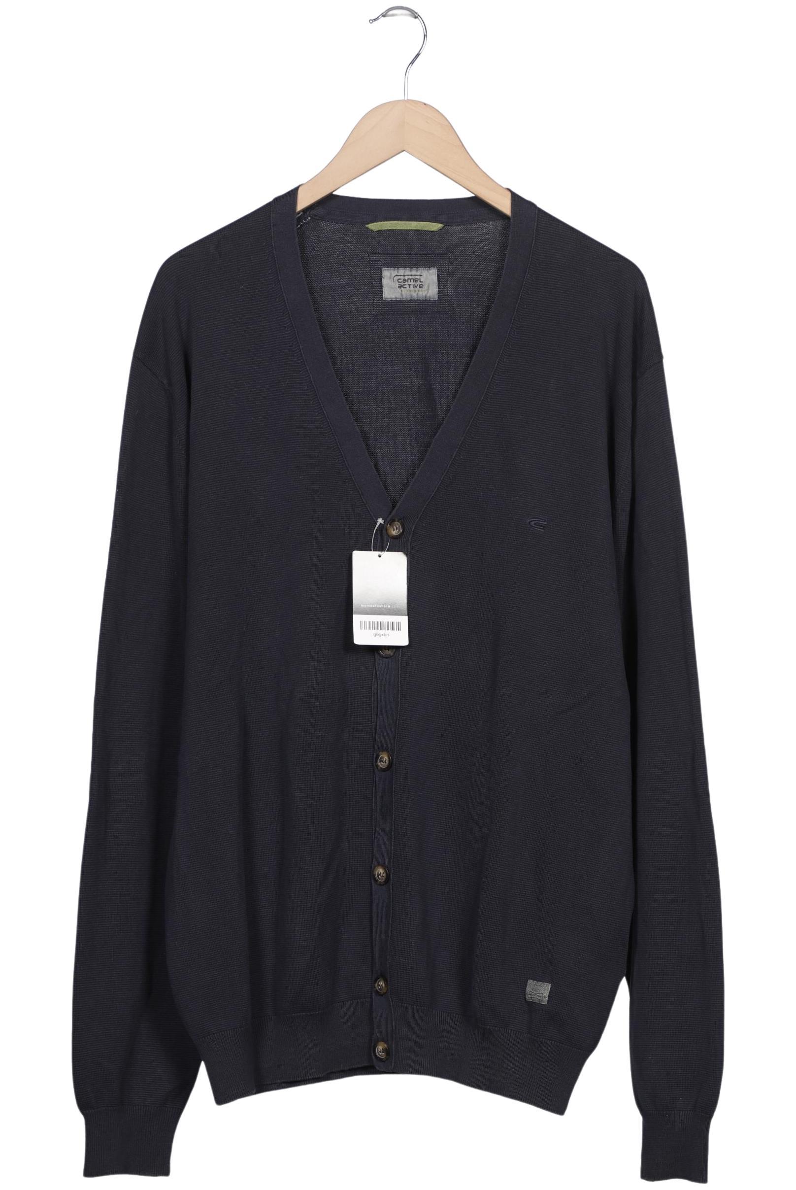 

camel active Herren Strickjacke, blau, Gr. 56
