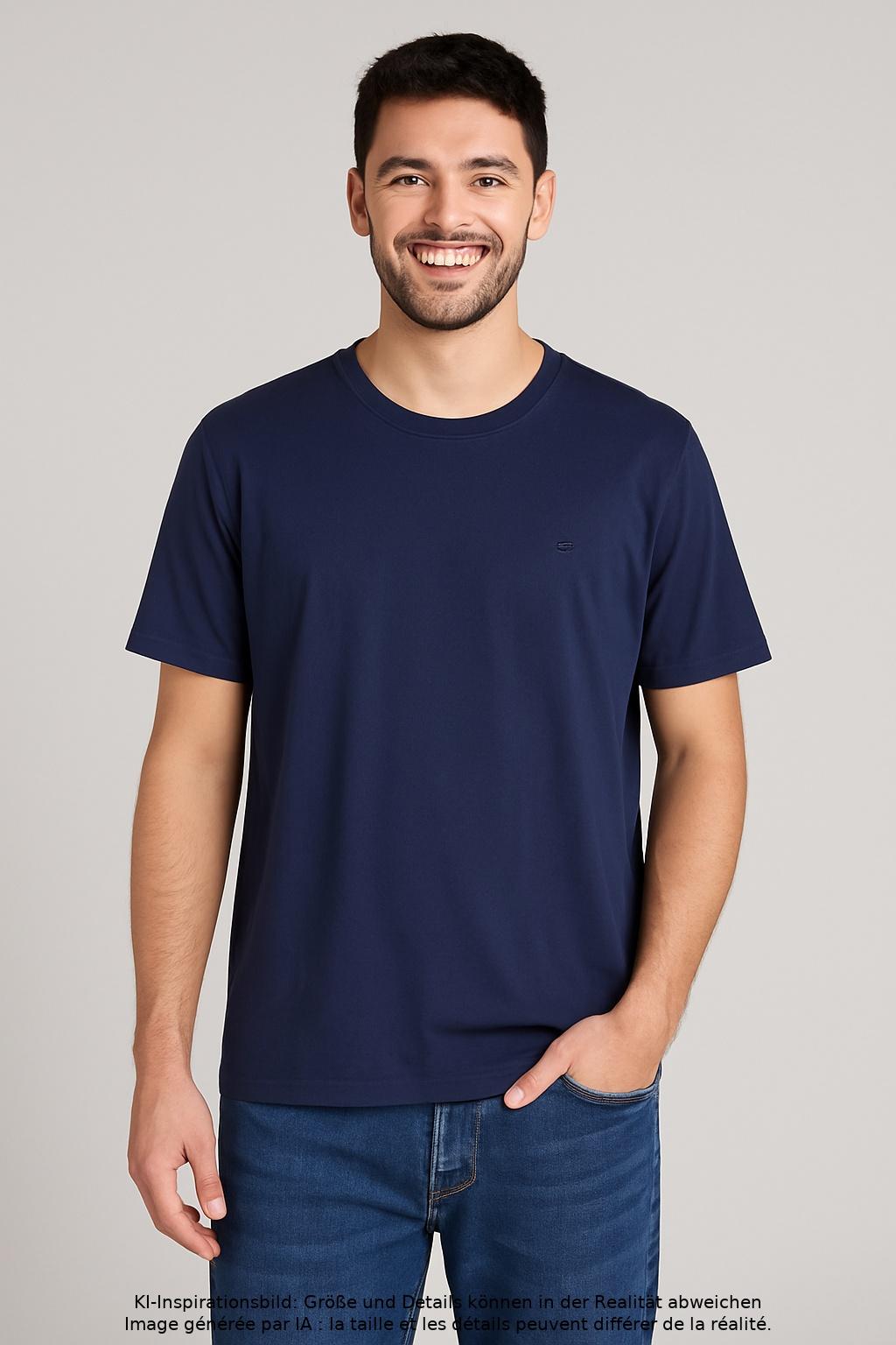 

camel active Herren T-Shirt, marineblau, Gr. 52