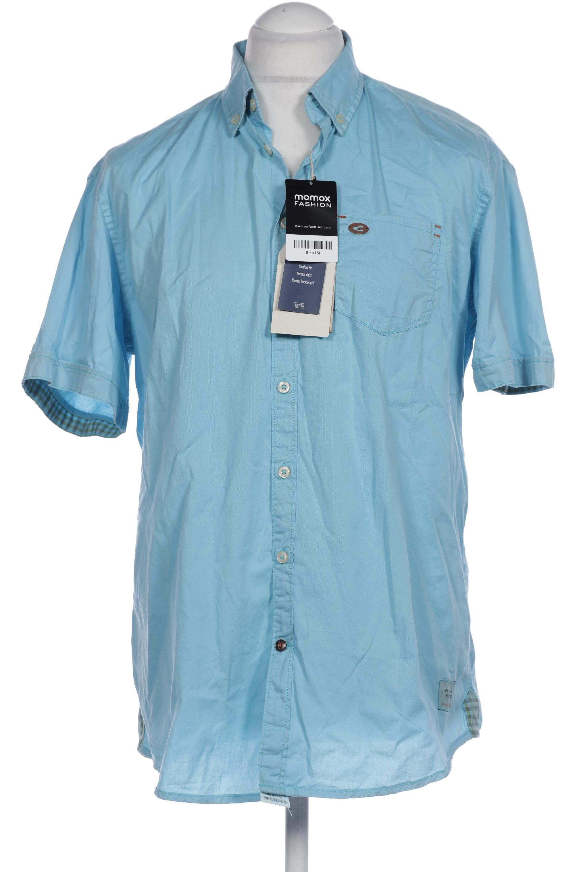 

camel active Herren Hemd, hellblau, Gr. 52