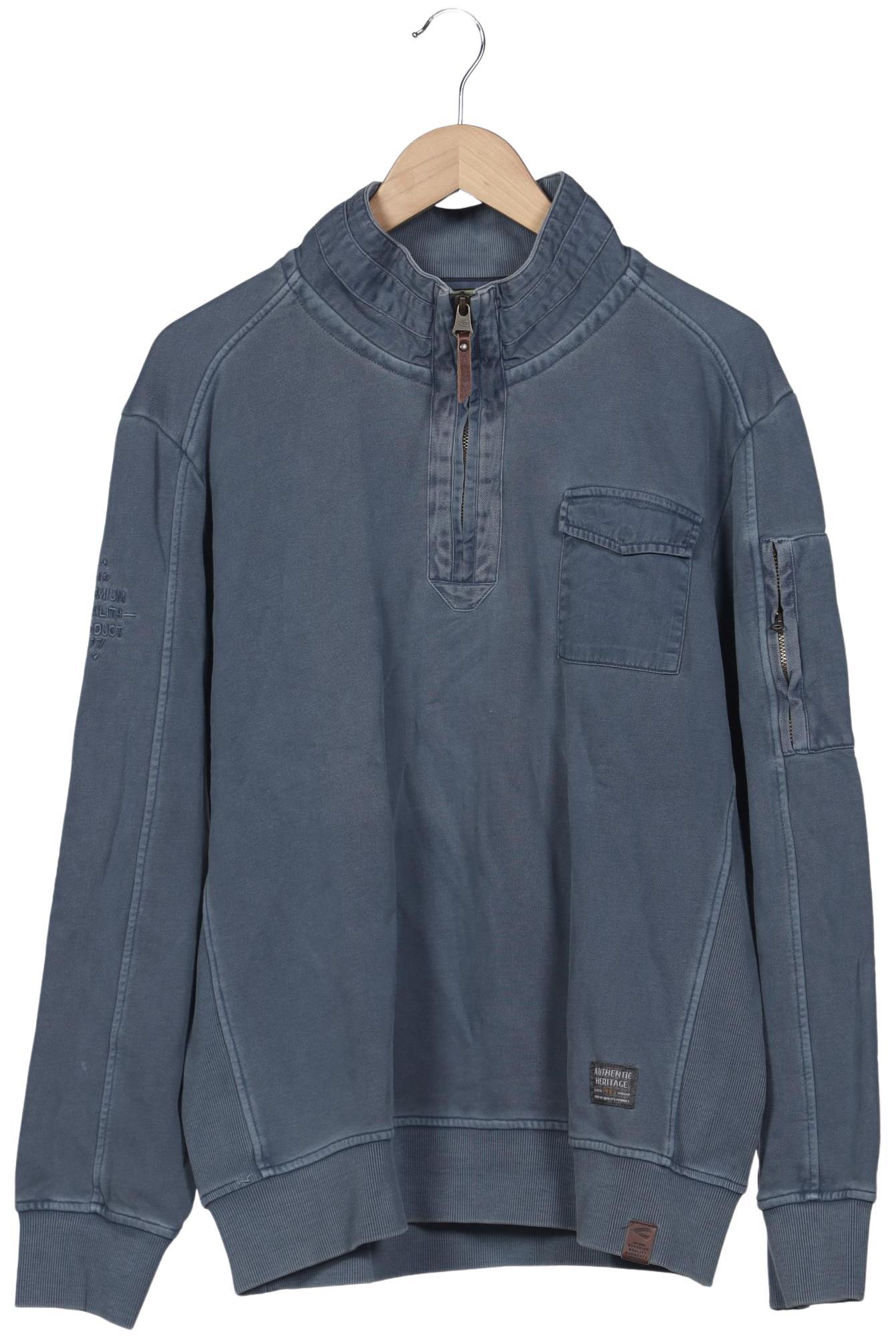 

camel active Herren Sweatshirt, blau, Gr. 54