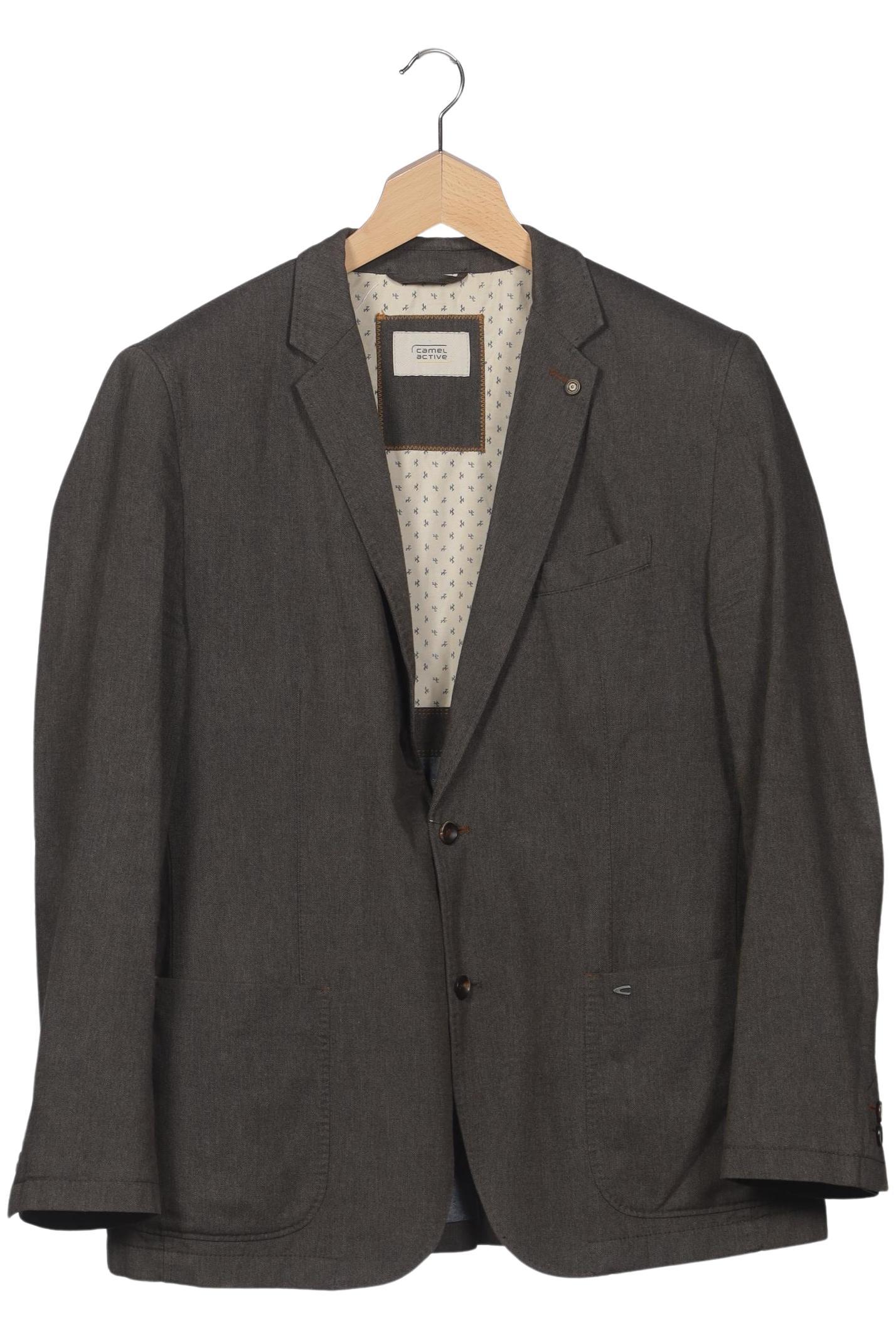 

camel active Herren Sakko, grau, Gr. 56