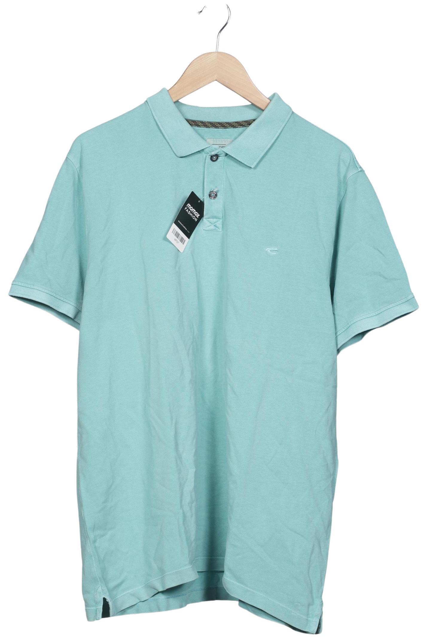 Thumbnail - camel active Herren Poloshirt, türkis, Gr. 58