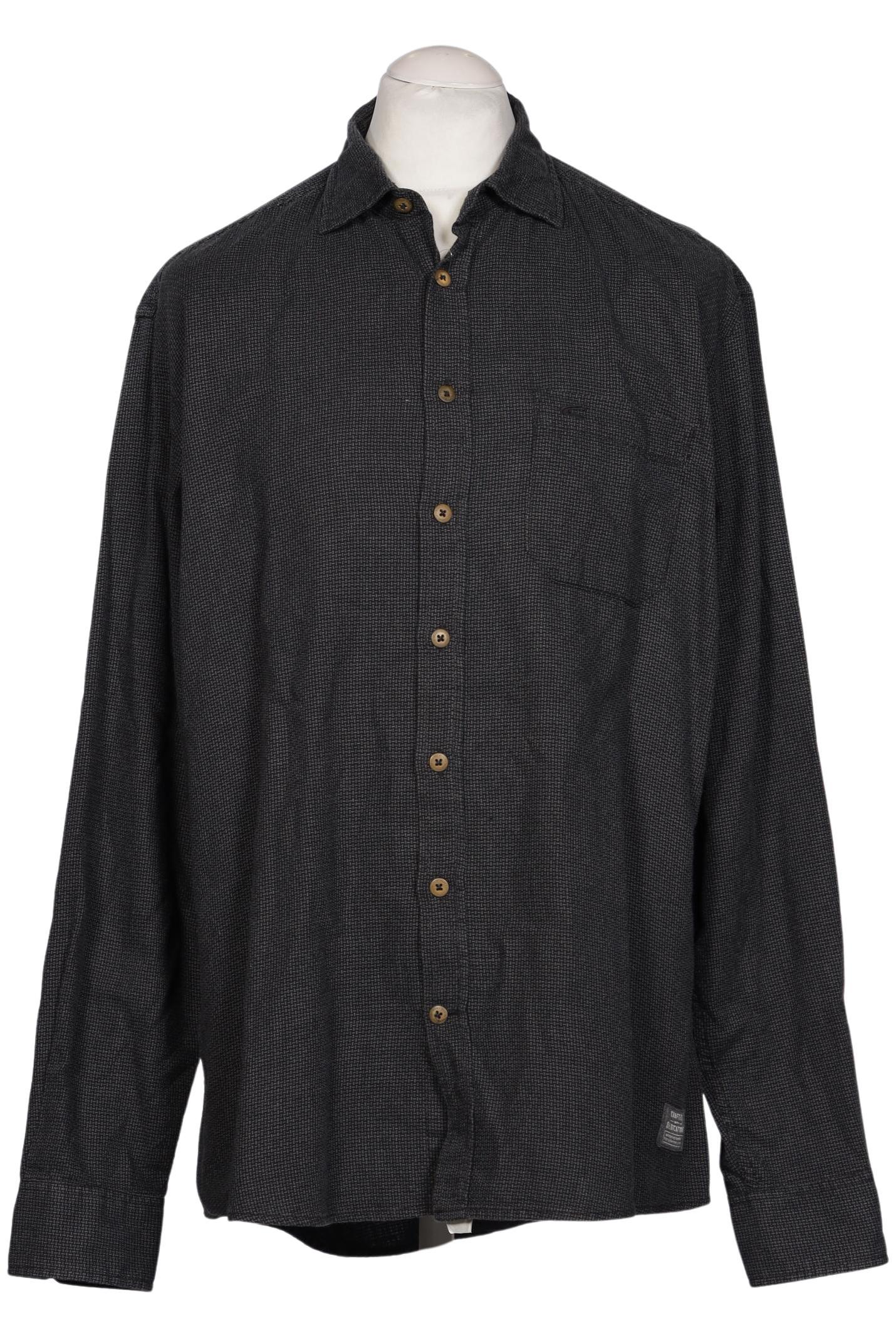 

camel active Herren Hemd, grau, Gr. 52