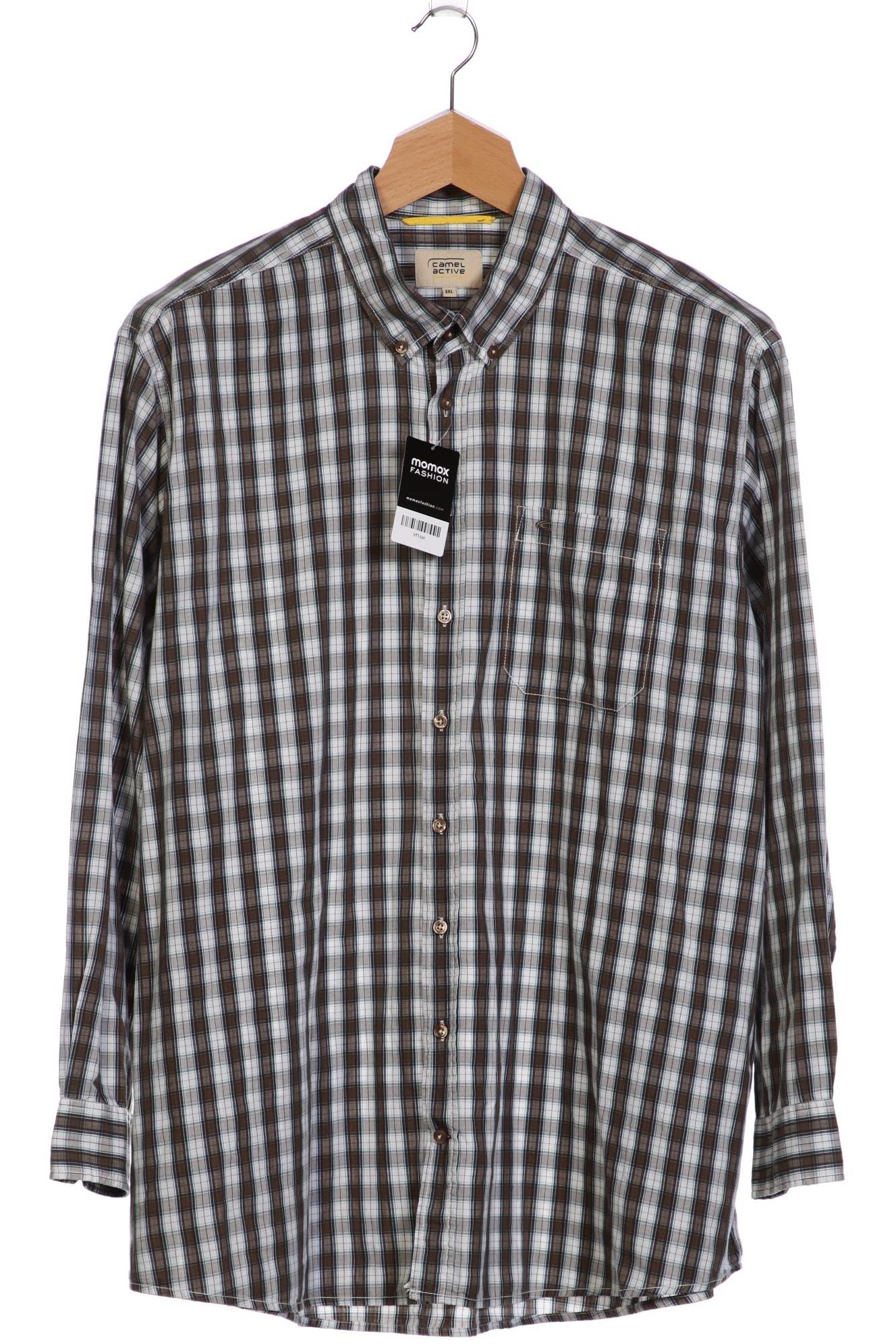 

camel active Herren Hemd, grau, Gr. 58