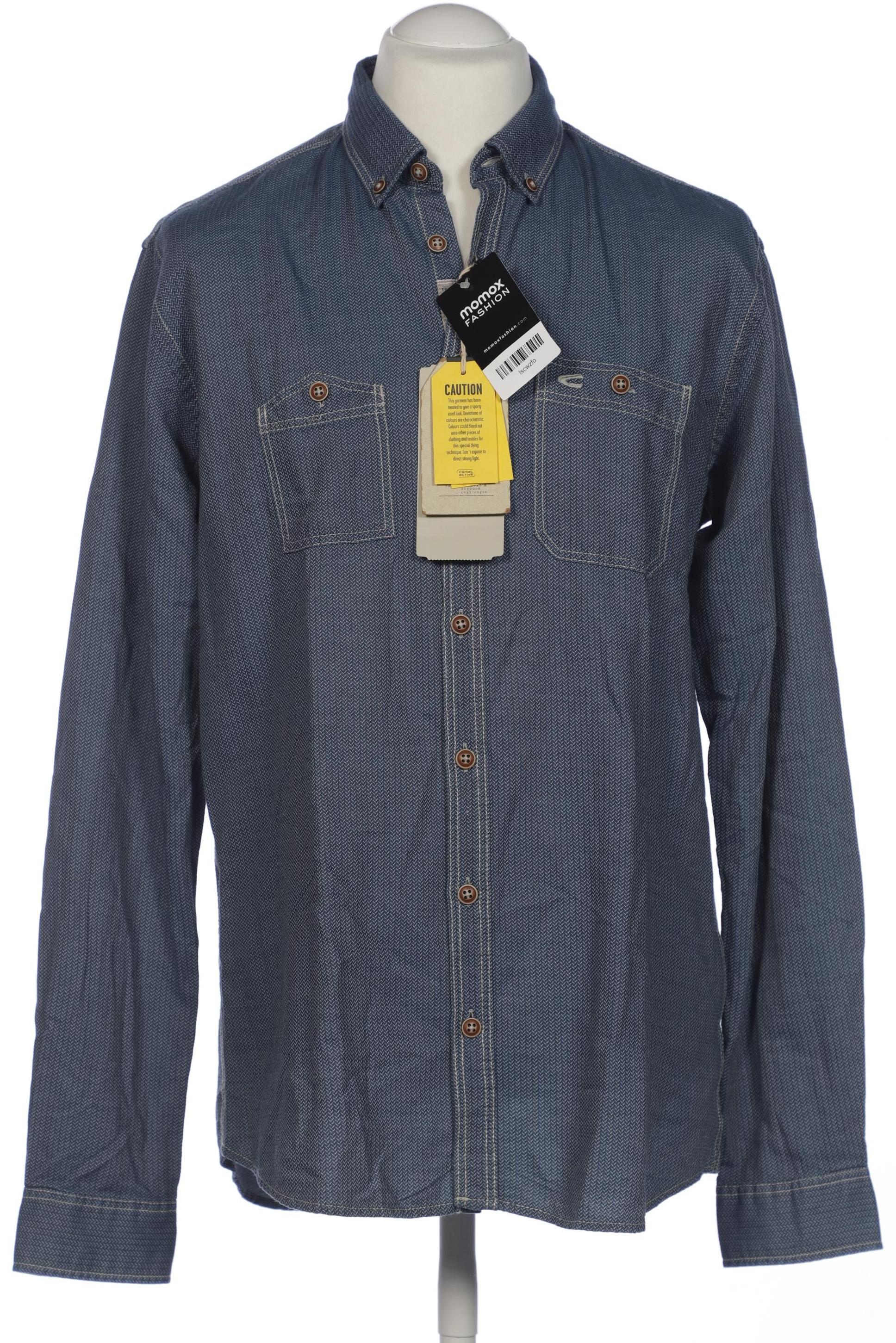 

camel active Herren Hemd, blau, Gr. 52