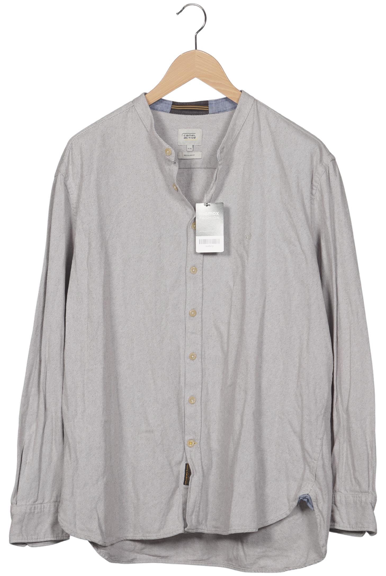 

camel active Herren Hemd, grau, Gr. 56
