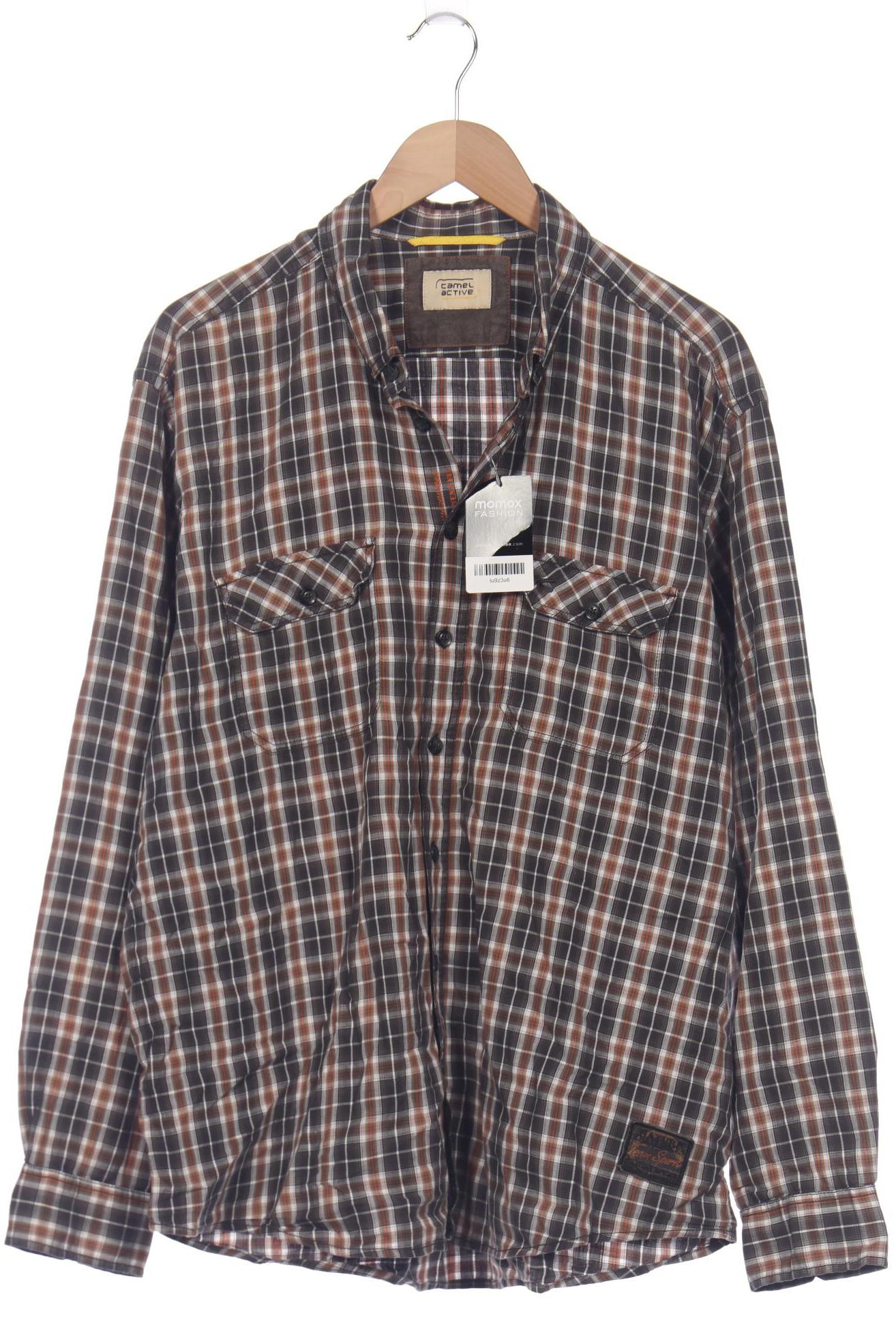 

camel active Herren Hemd, grau, Gr. 56