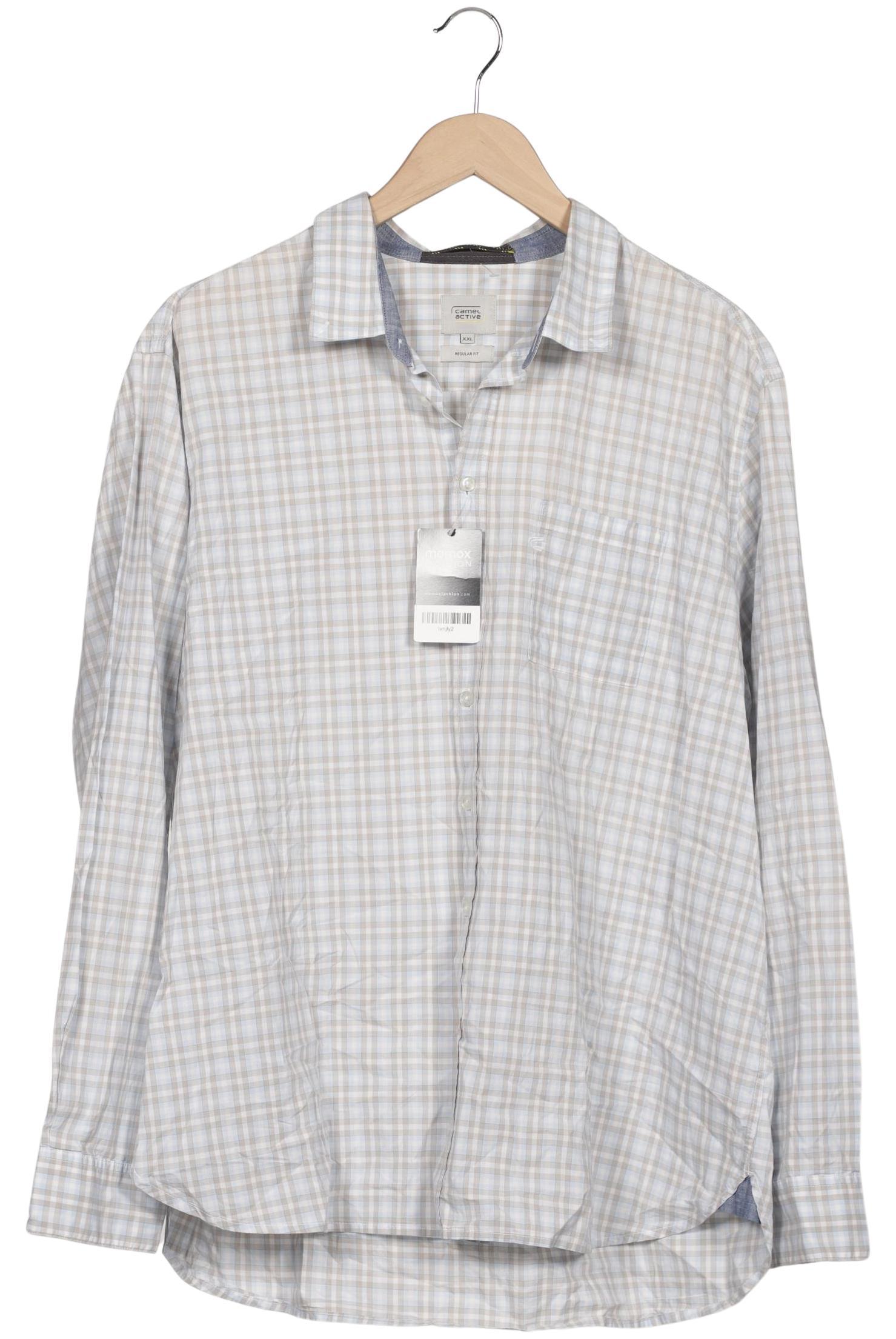 

camel active Herren Hemd, hellblau, Gr. 56