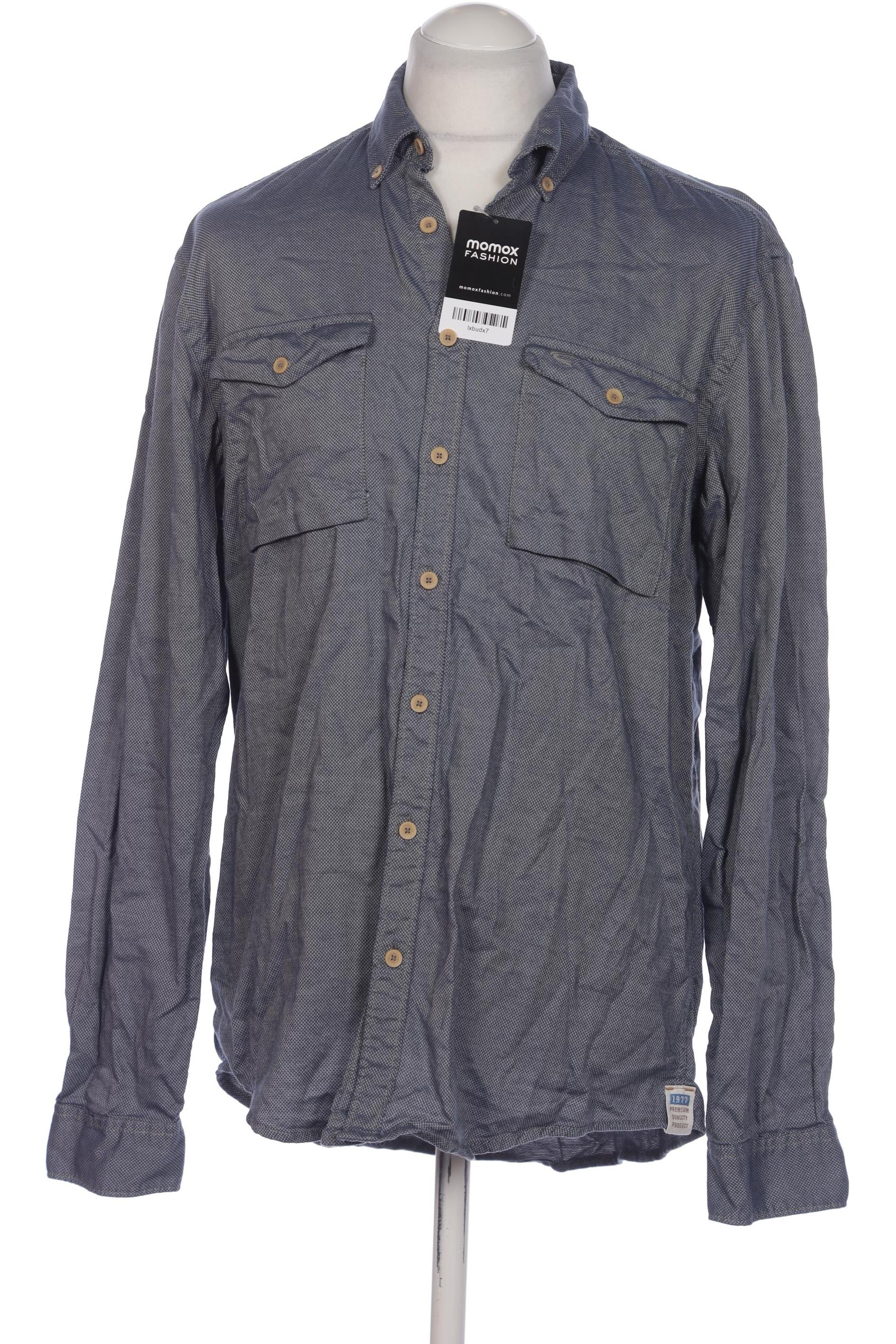 

camel active Herren Hemd, blau, Gr. 48