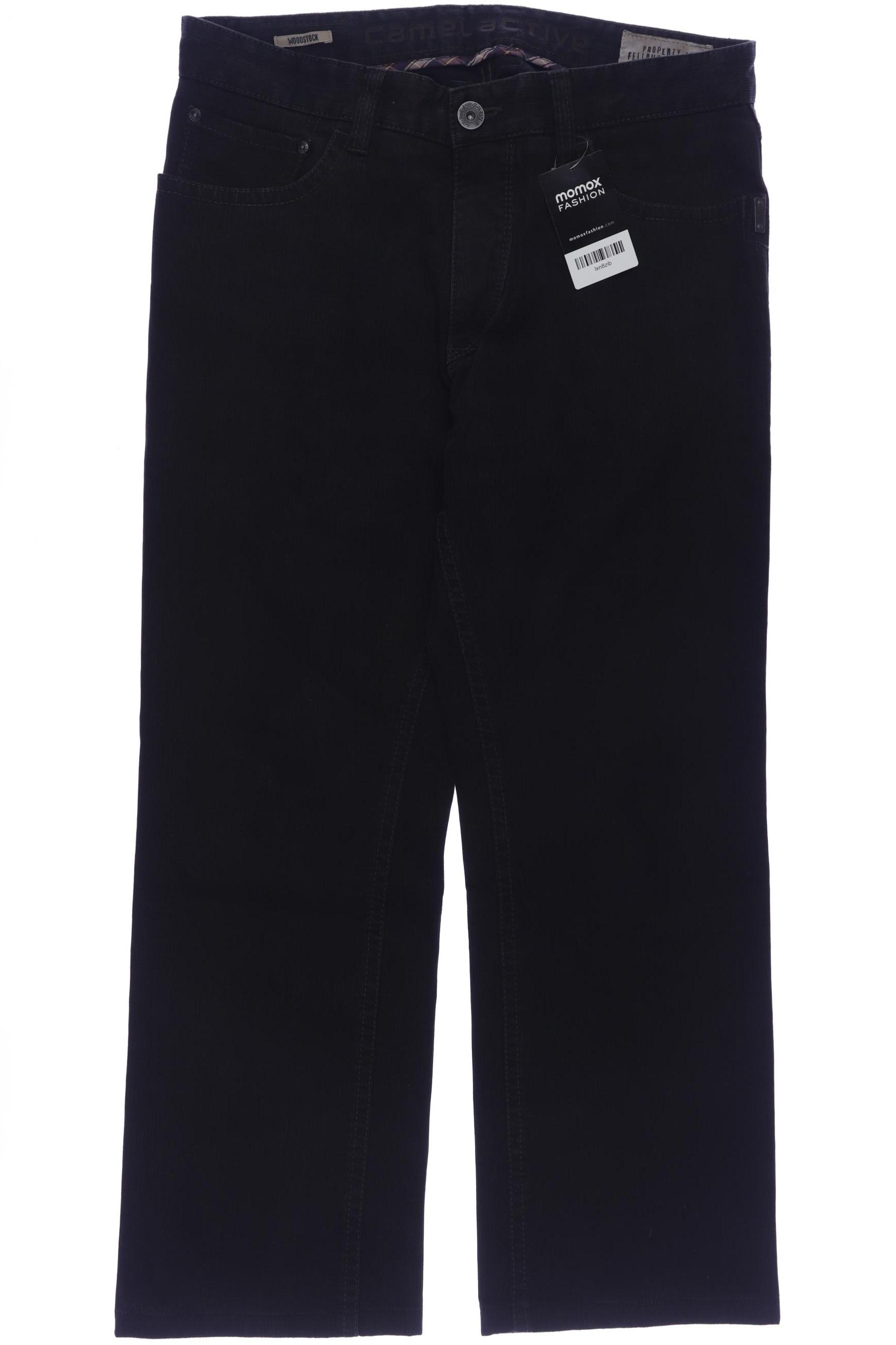 

camel active Herren Stoffhose, schwarz, Gr. 34