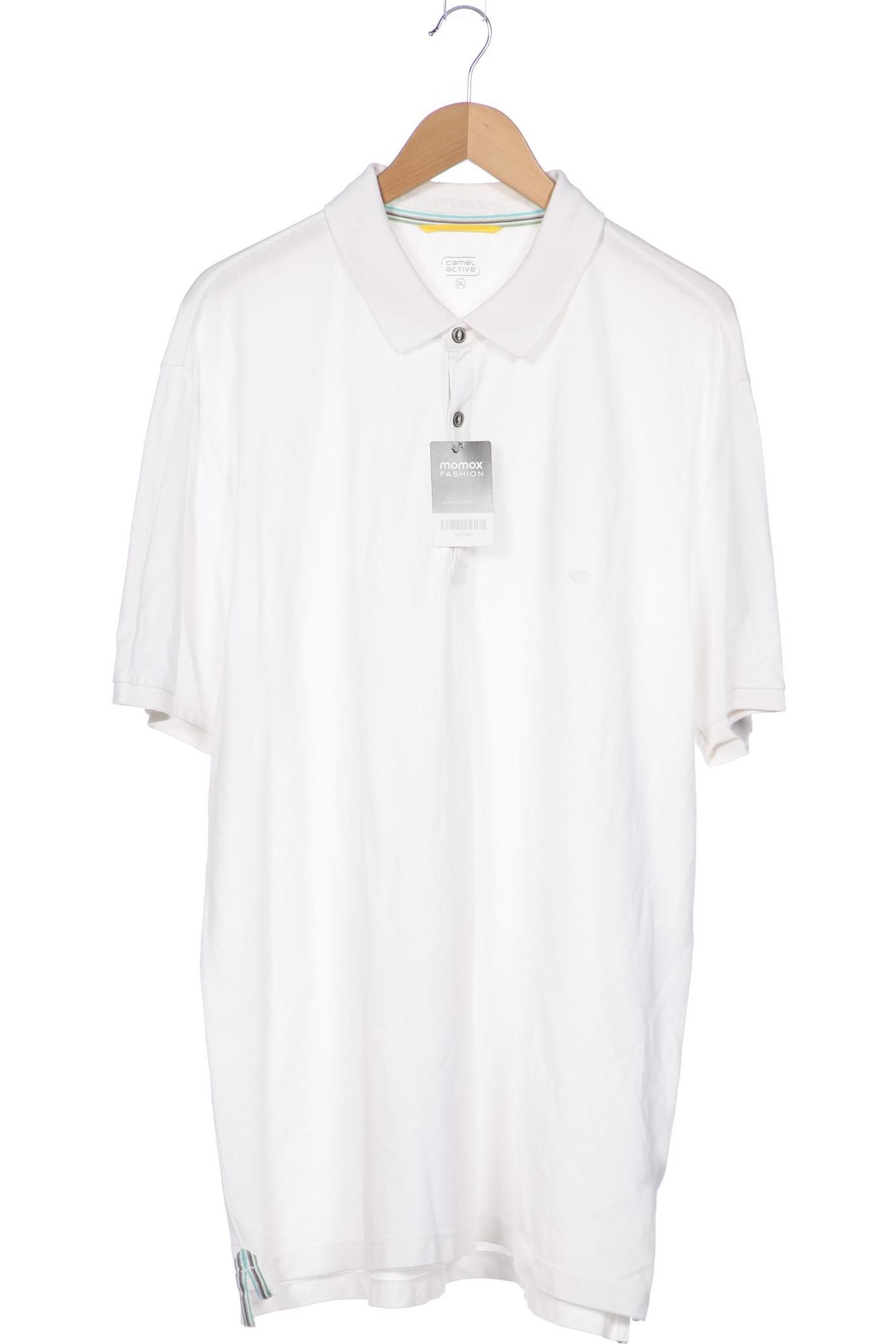 

camel active Herren Poloshirt, weiß, Gr. 58