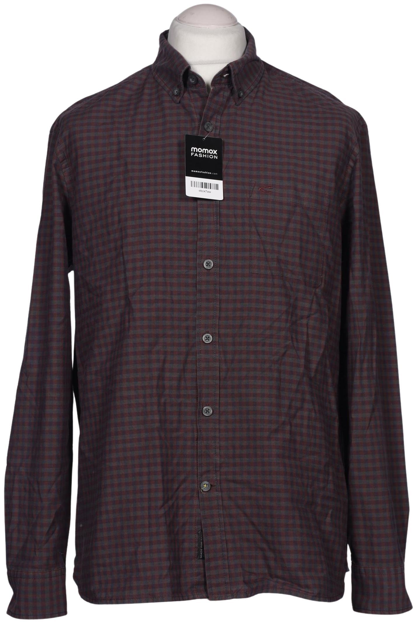 

camel active Herren Hemd, bordeaux, Gr. 52