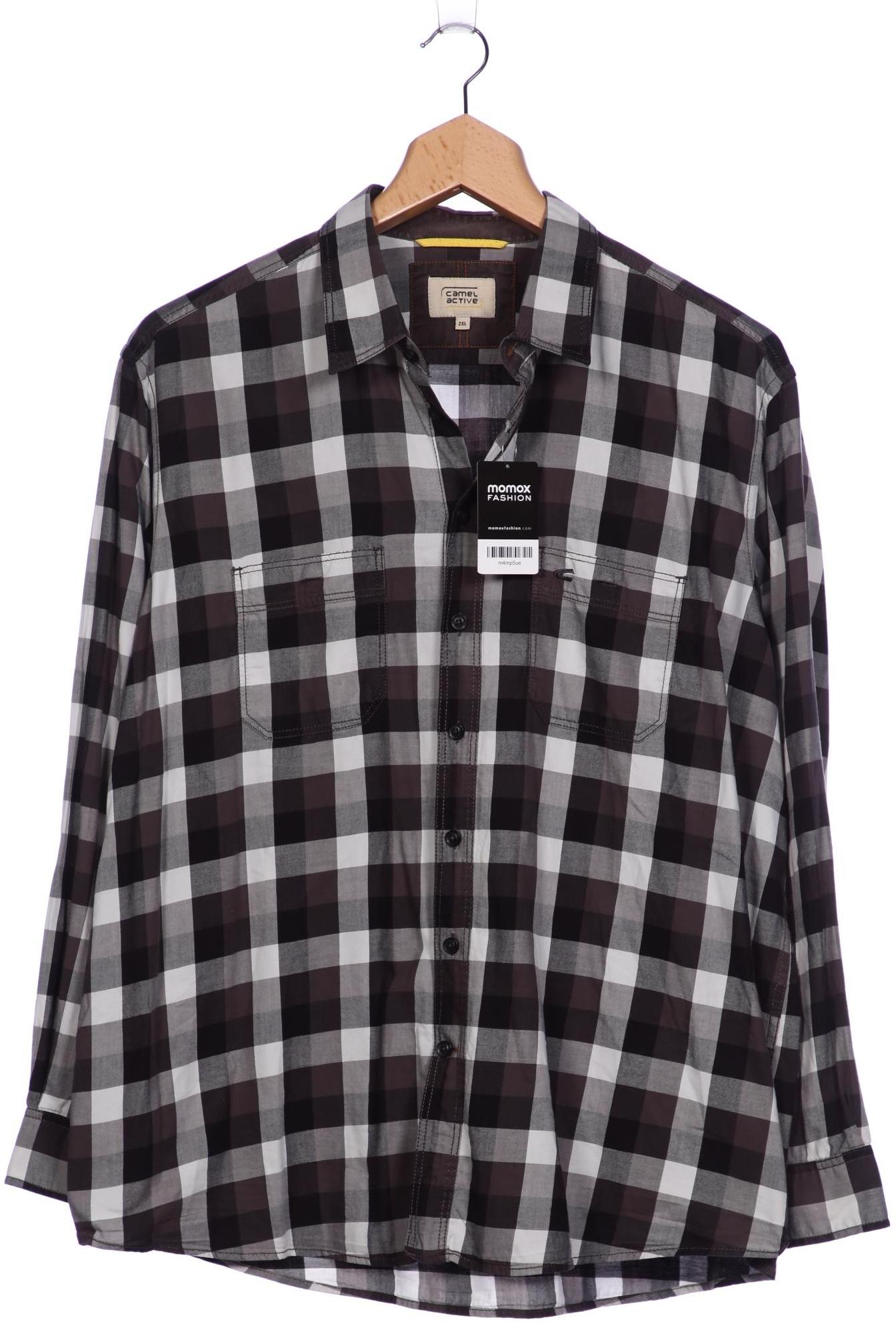 

camel active Herren Hemd, grau, Gr. 56