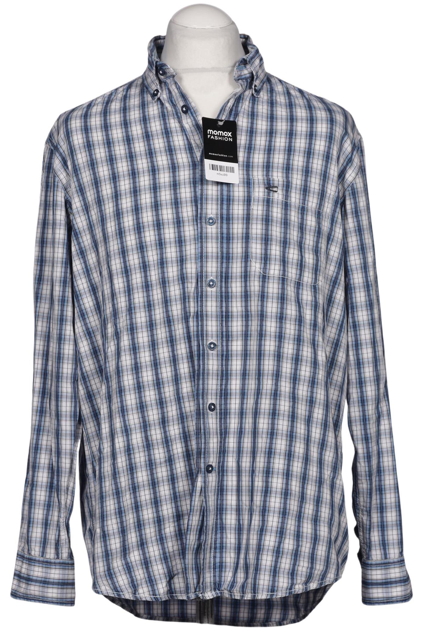 

camel active Herren Hemd, blau, Gr. 52