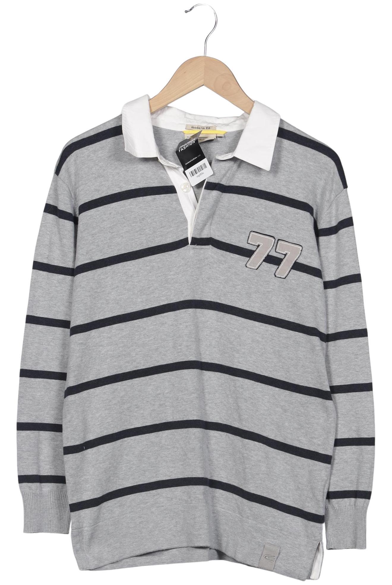 

camel active Herren Poloshirt, grau, Gr. 52