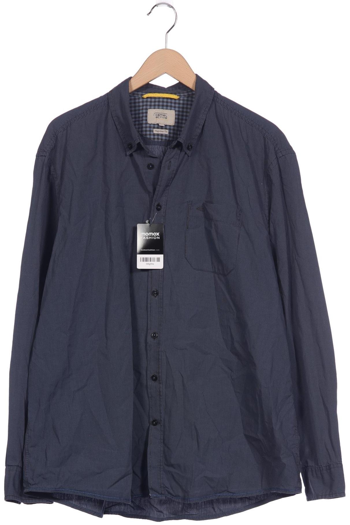 

camel active Herren Hemd, blau, Gr. 56