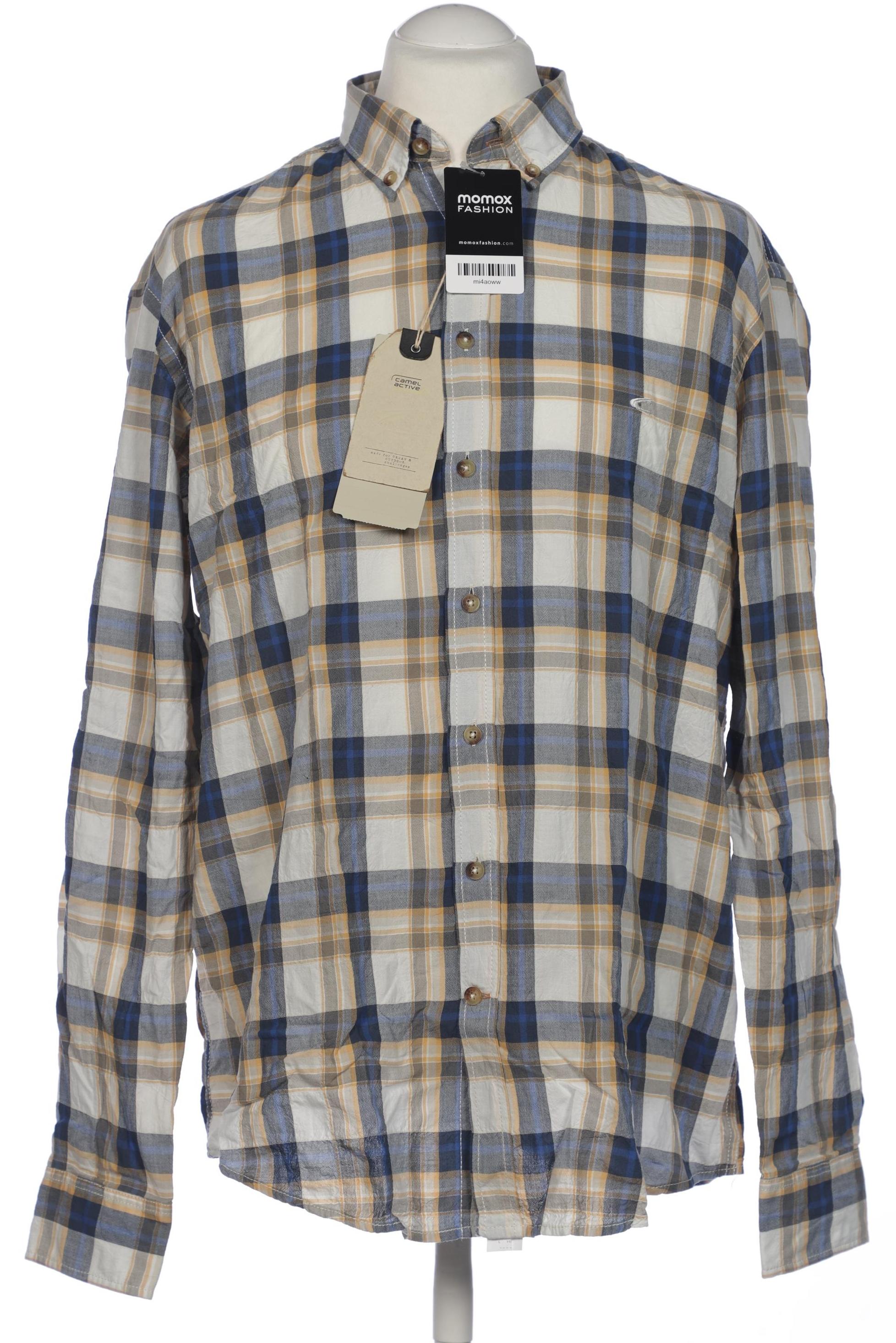 

camel active Herren Hemd, mehrfarbig, Gr. 52
