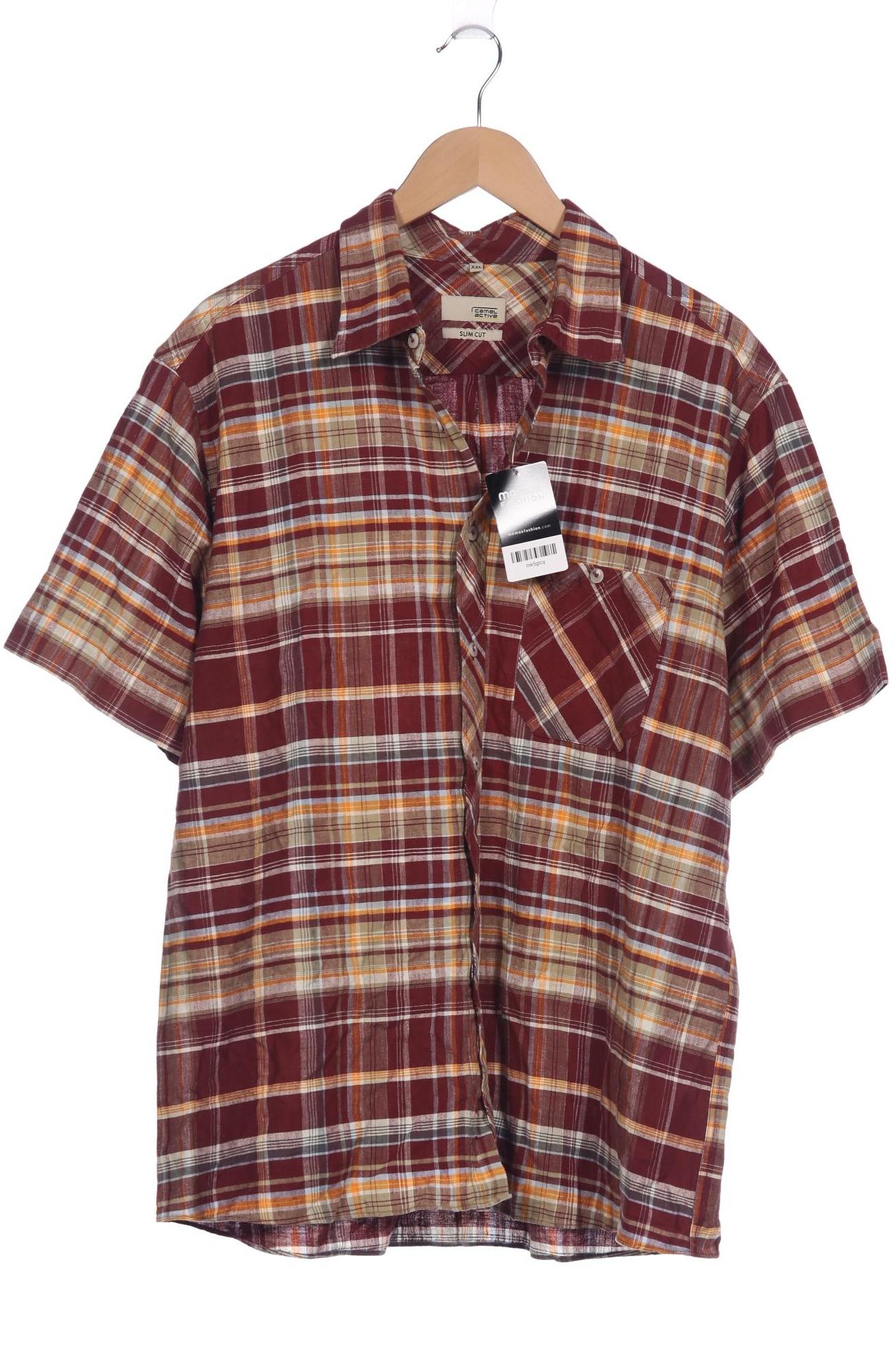 

camel active Herren Hemd, bordeaux, Gr. 56