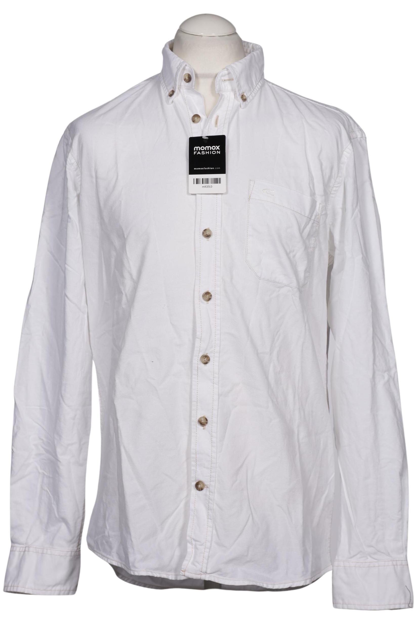 

camel active Herren Hemd, weiß, Gr. 48