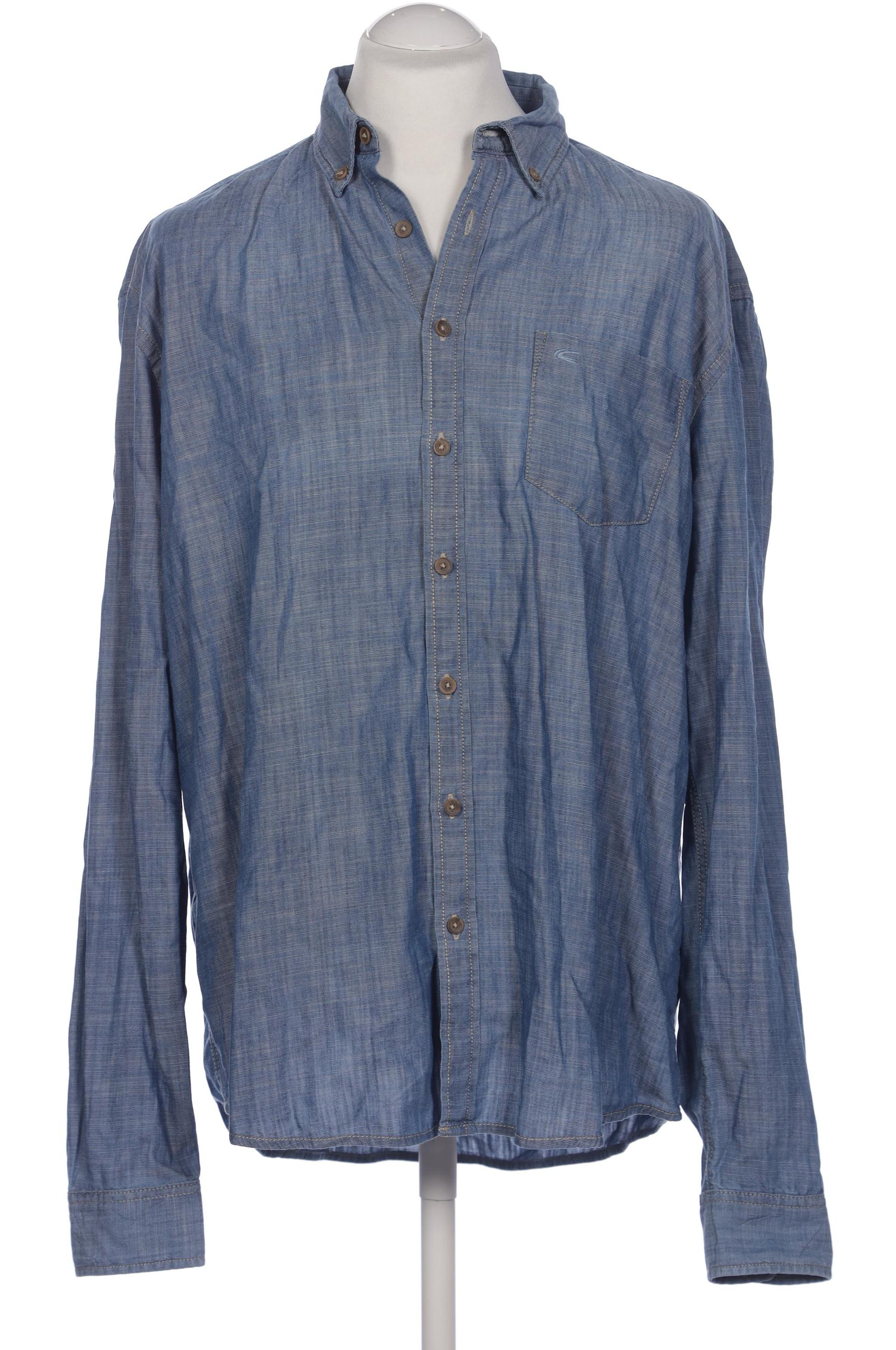 

camel active Herren Hemd, blau, Gr. 52
