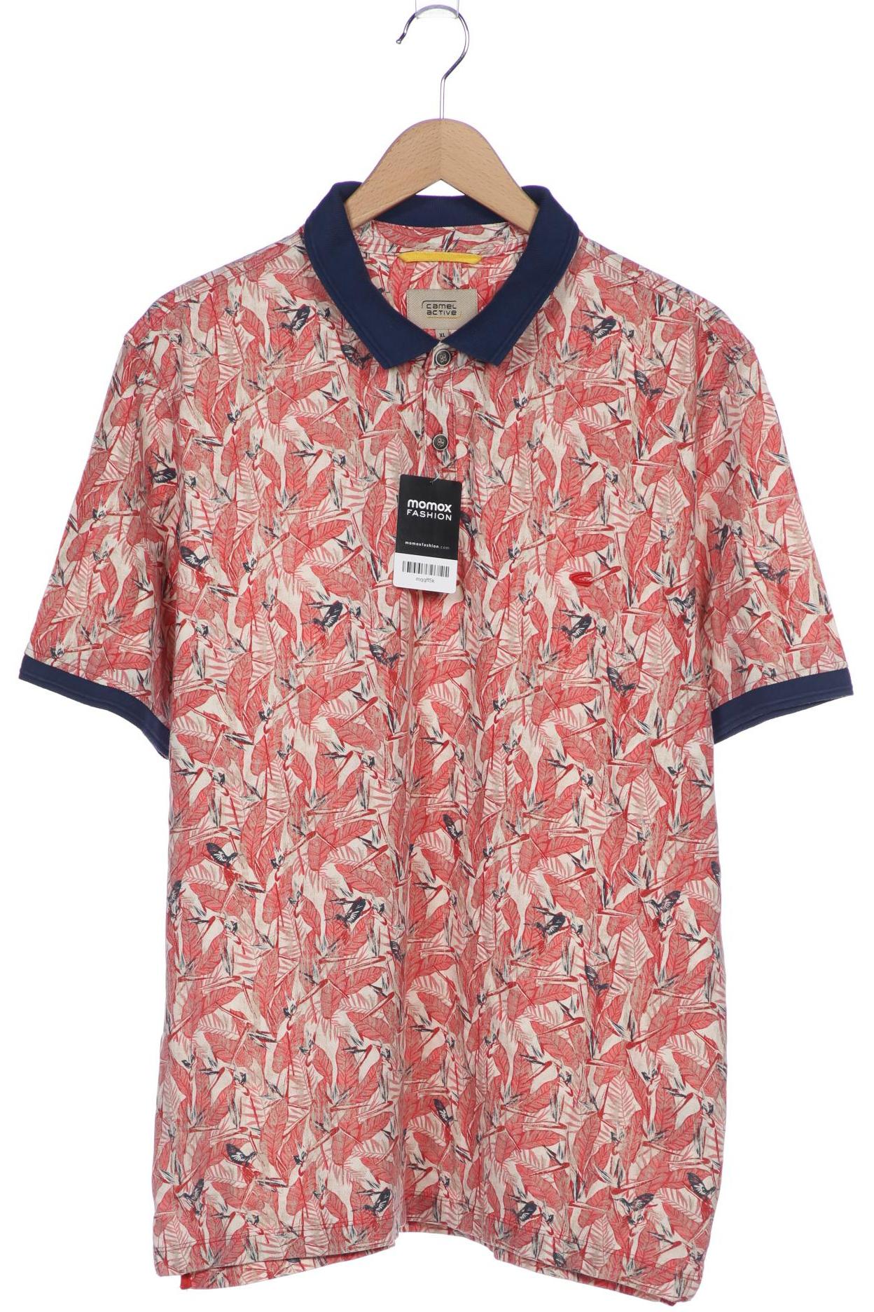 

camel active Herren Poloshirt, rot, Gr. 54