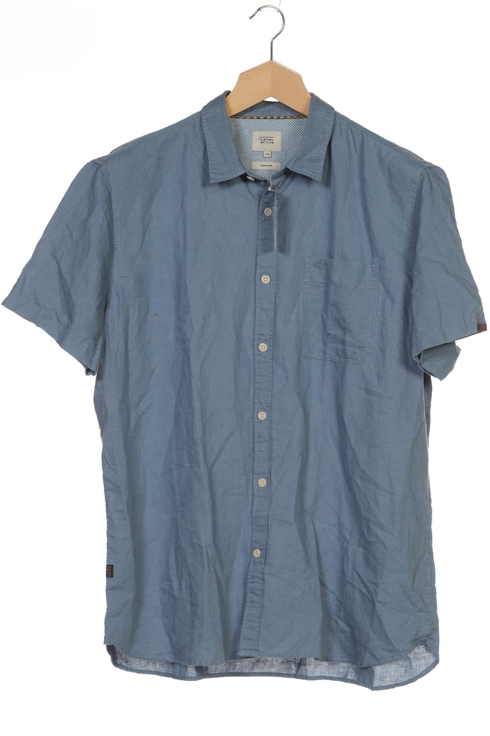 

camel active Herren Hemd, blau, Gr. 56