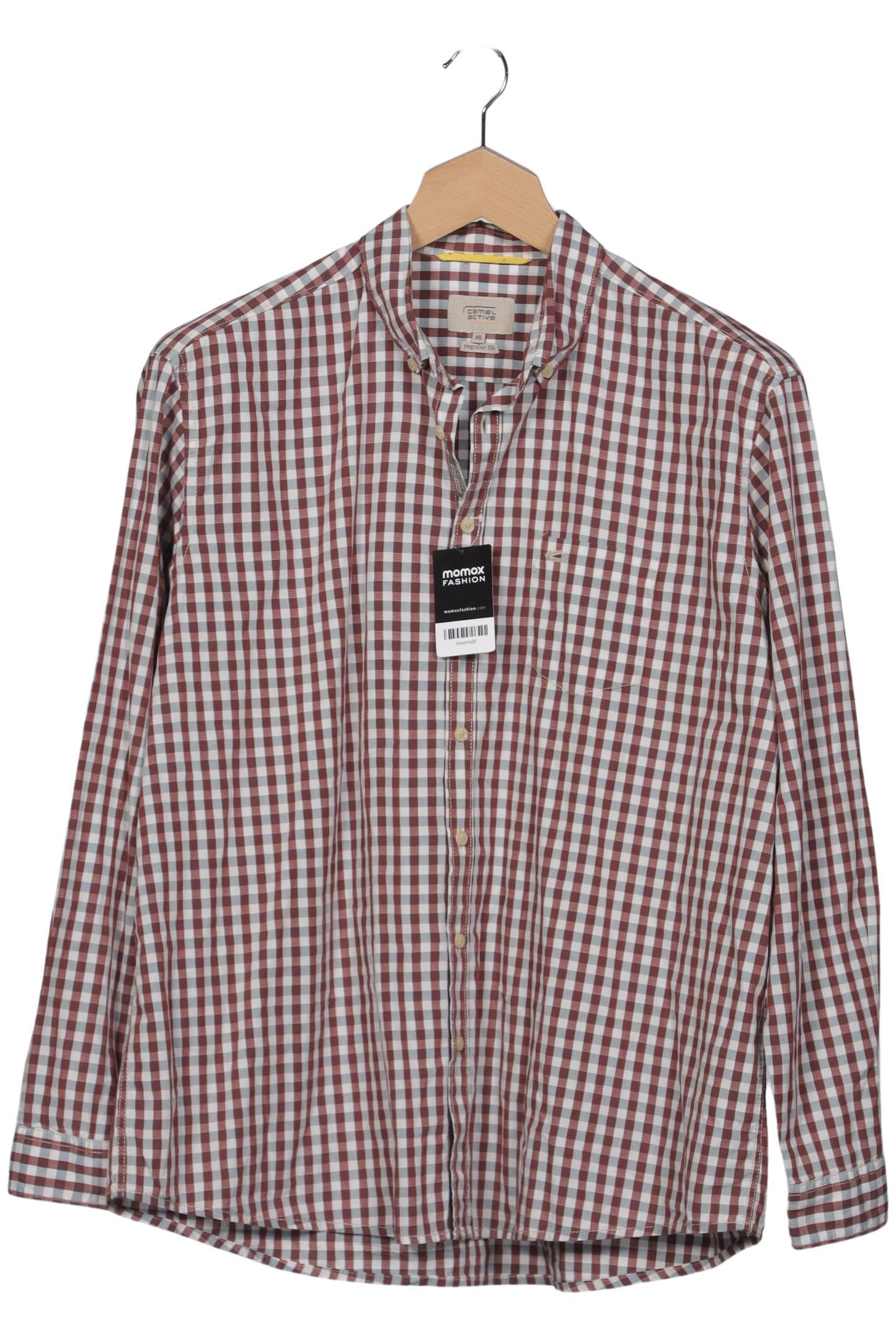 

camel active Herren Hemd, bordeaux, Gr. 56