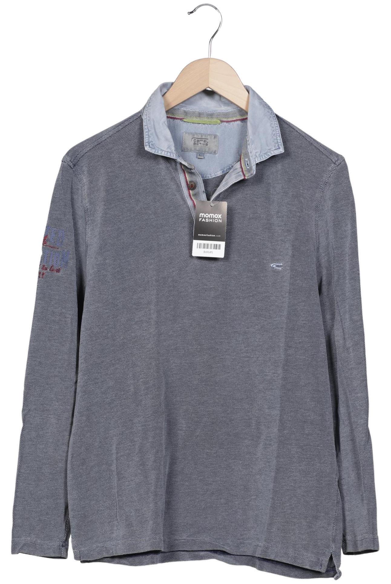 

camel active Herren Poloshirt, blau, Gr. 52