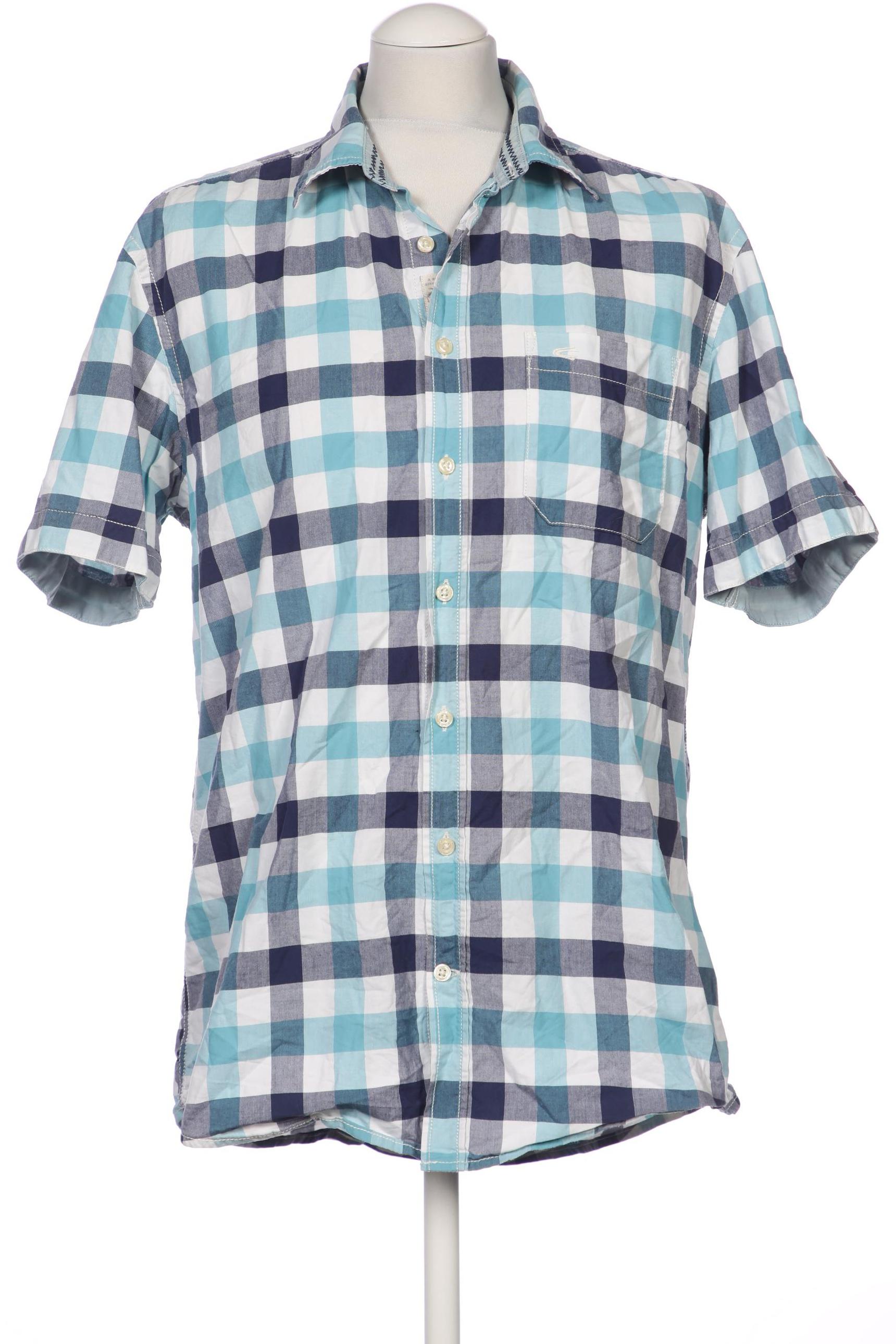 

camel active Herren Hemd, türkis, Gr. 48