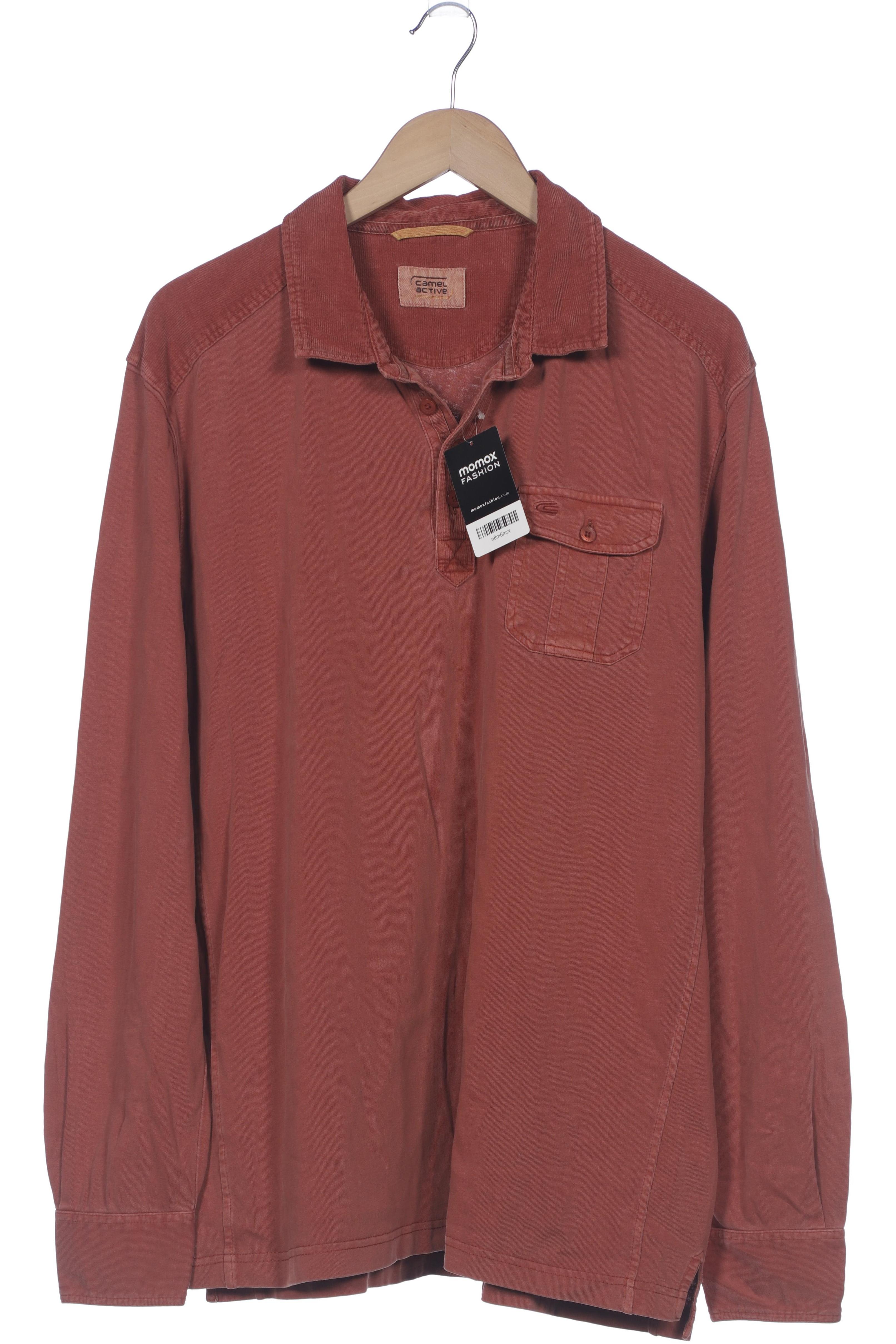 

camel active Herren Poloshirt, bordeaux, Gr. 56