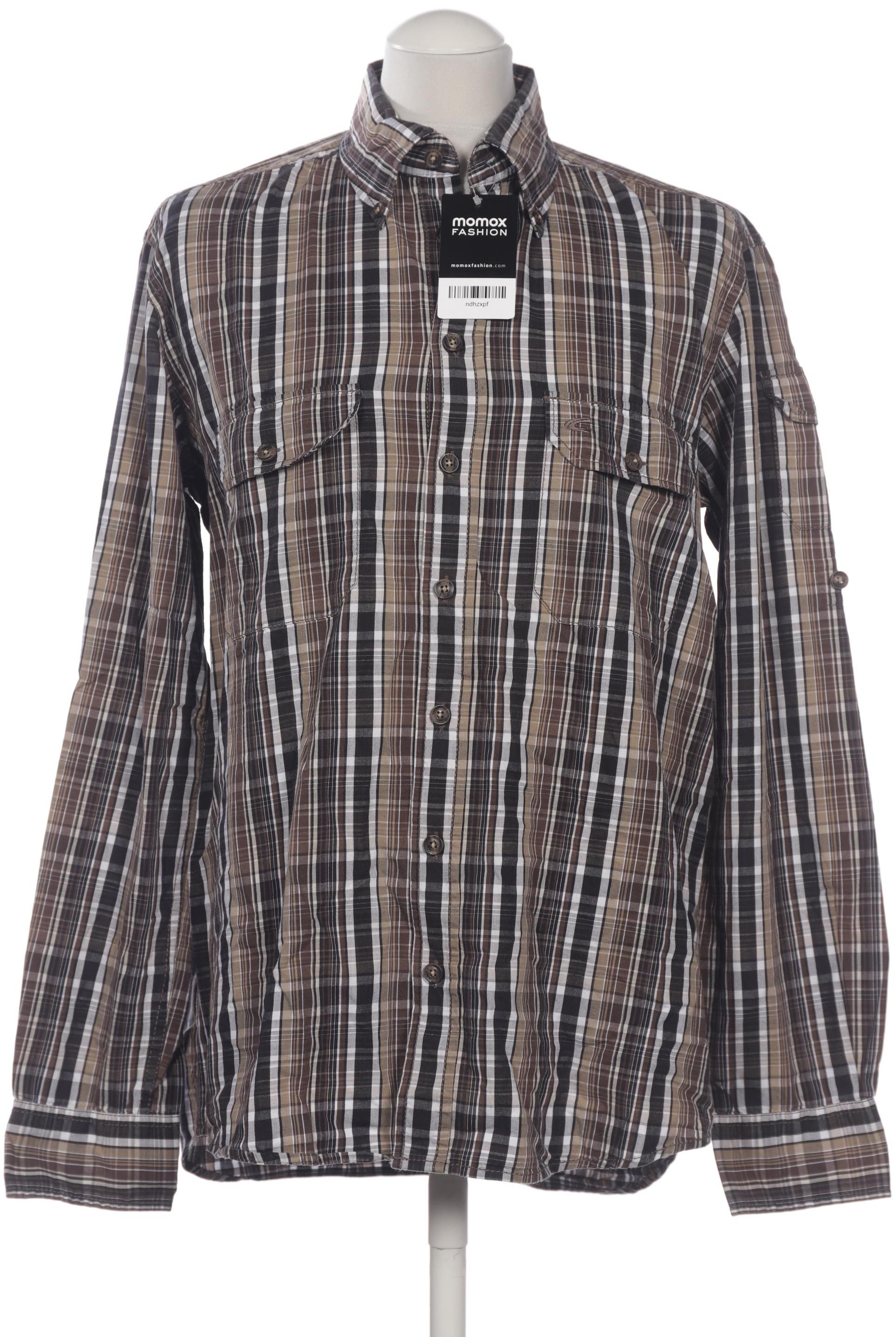 

camel active Herren Hemd, braun, Gr. 48