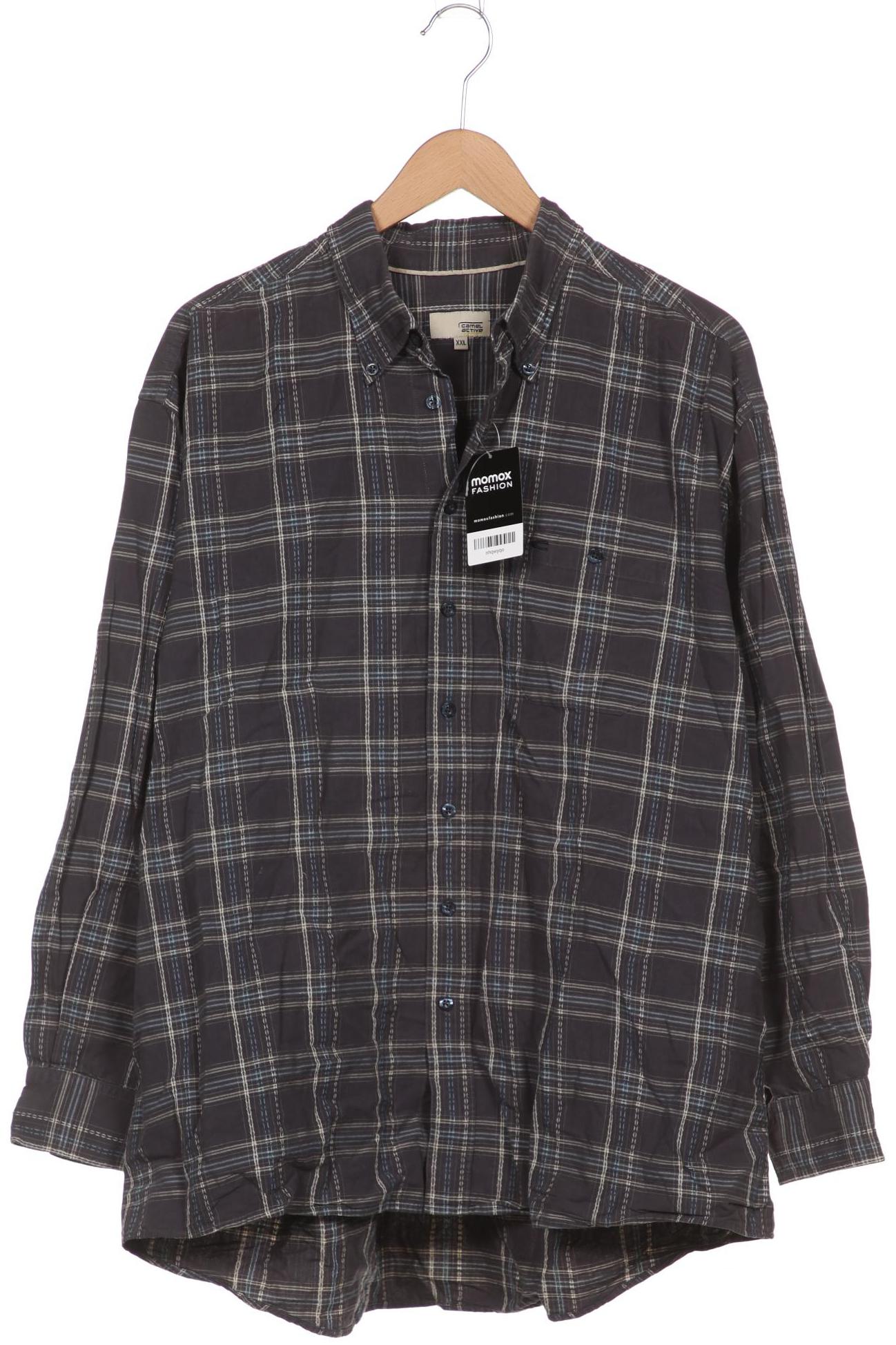 

camel active Herren Hemd, grau, Gr. 56