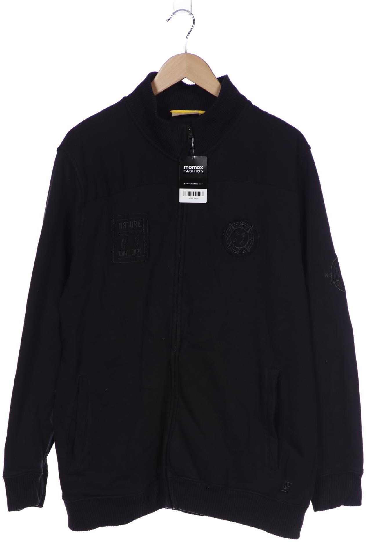 

camel active Herren Sweatshirt, schwarz, Gr. 54